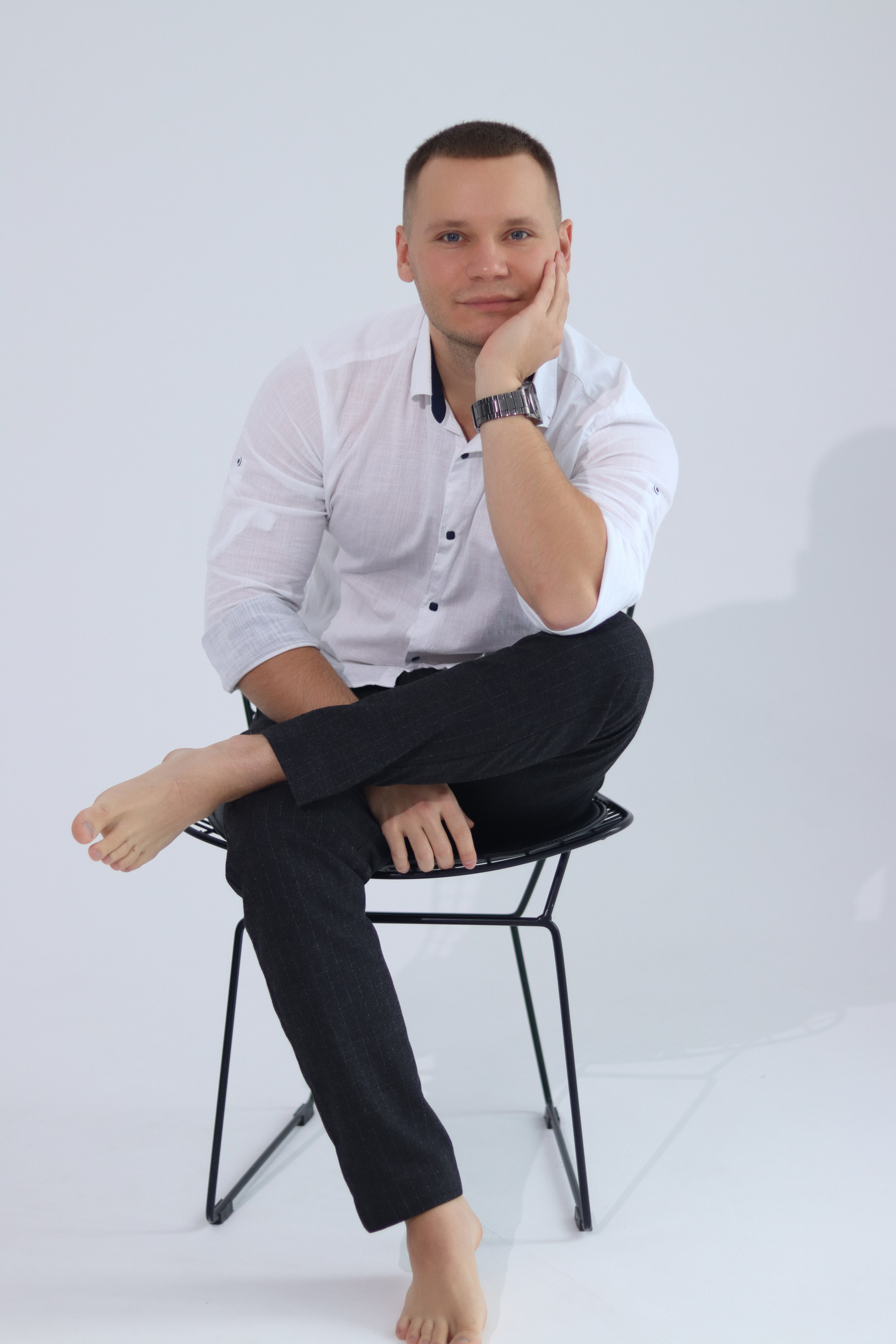 Фотосьёмка для Витали в студии. Фотограф Самара Лена Мандарин