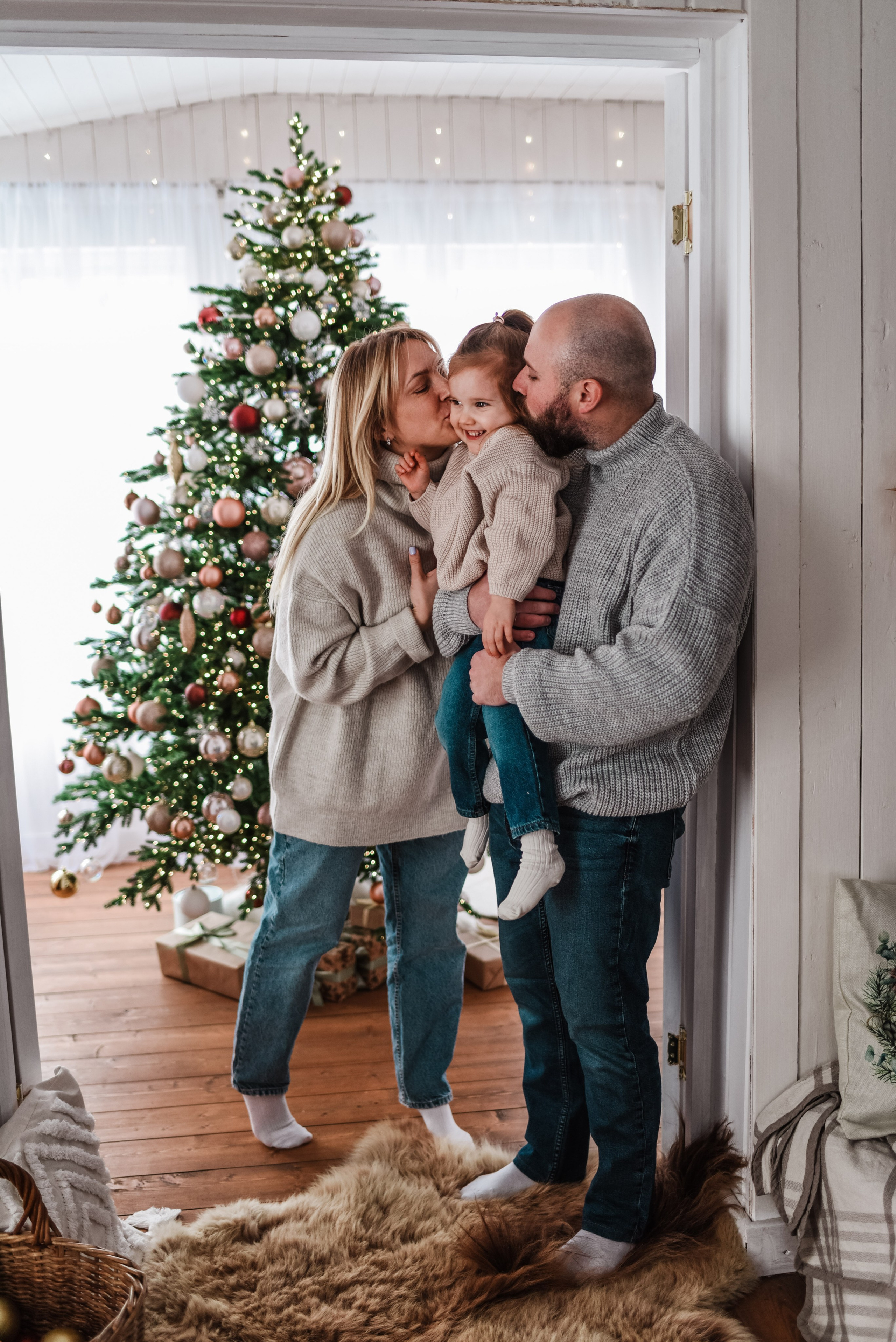 Семейная новогодняя. Семейный и детский фотограф во Фрязино, Ивантеевке и Щелково Матвеева