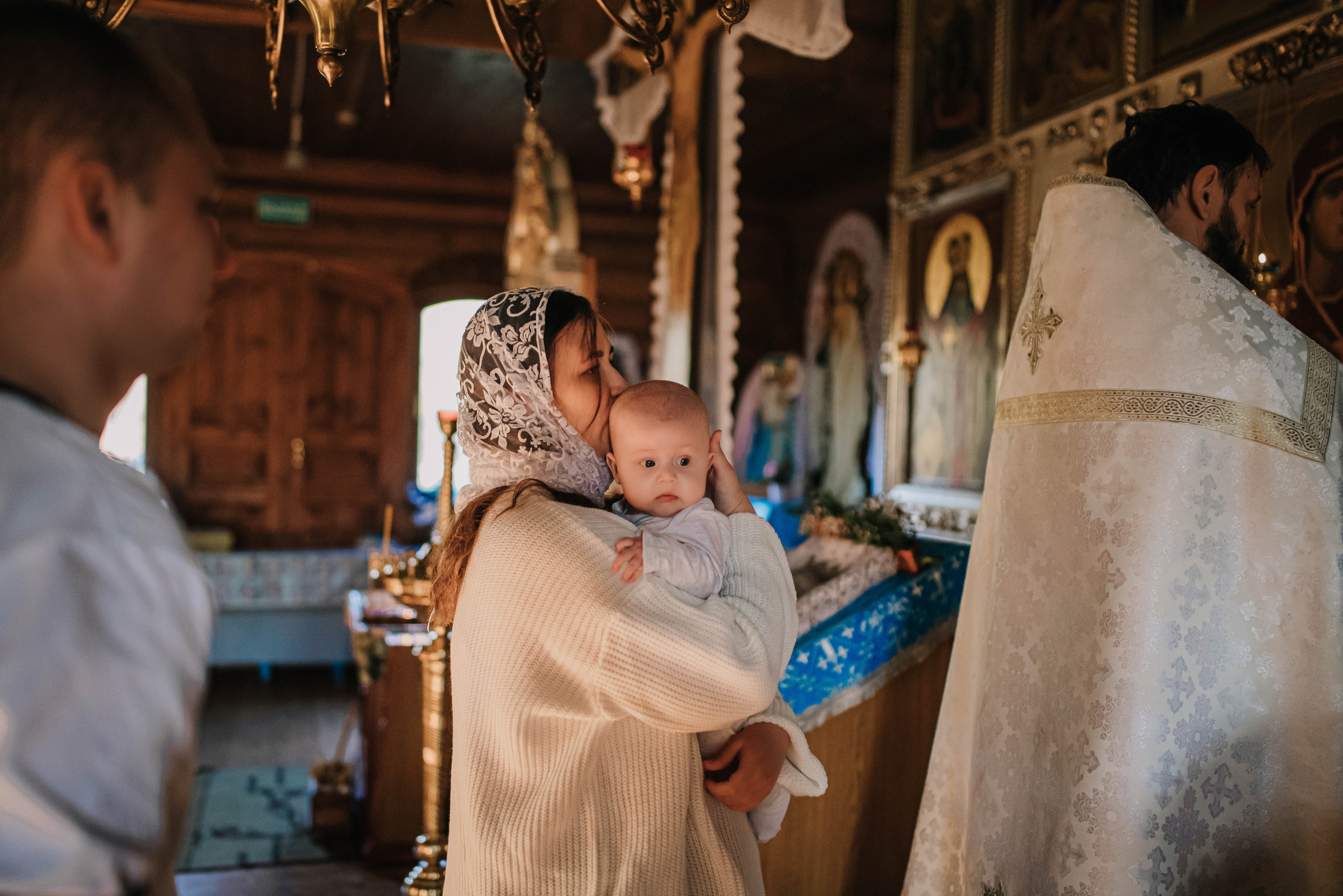 Крещение Дмитрия. Фотограф Дарья Маташкова