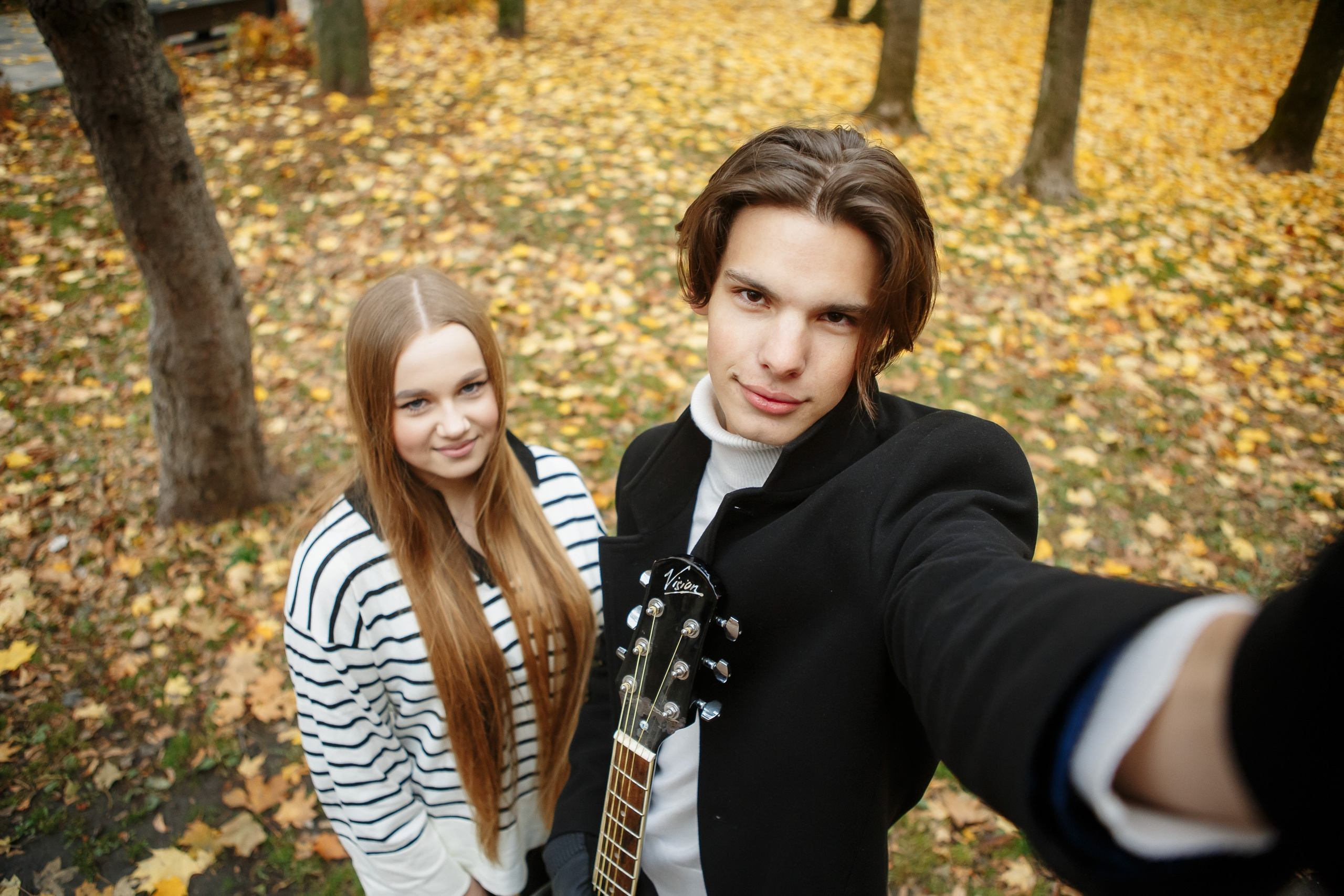 Осень Гимназия 12 11 В 2023 г. Свадебный и портретный Фотограф в Липецке Дмитрий Котюков