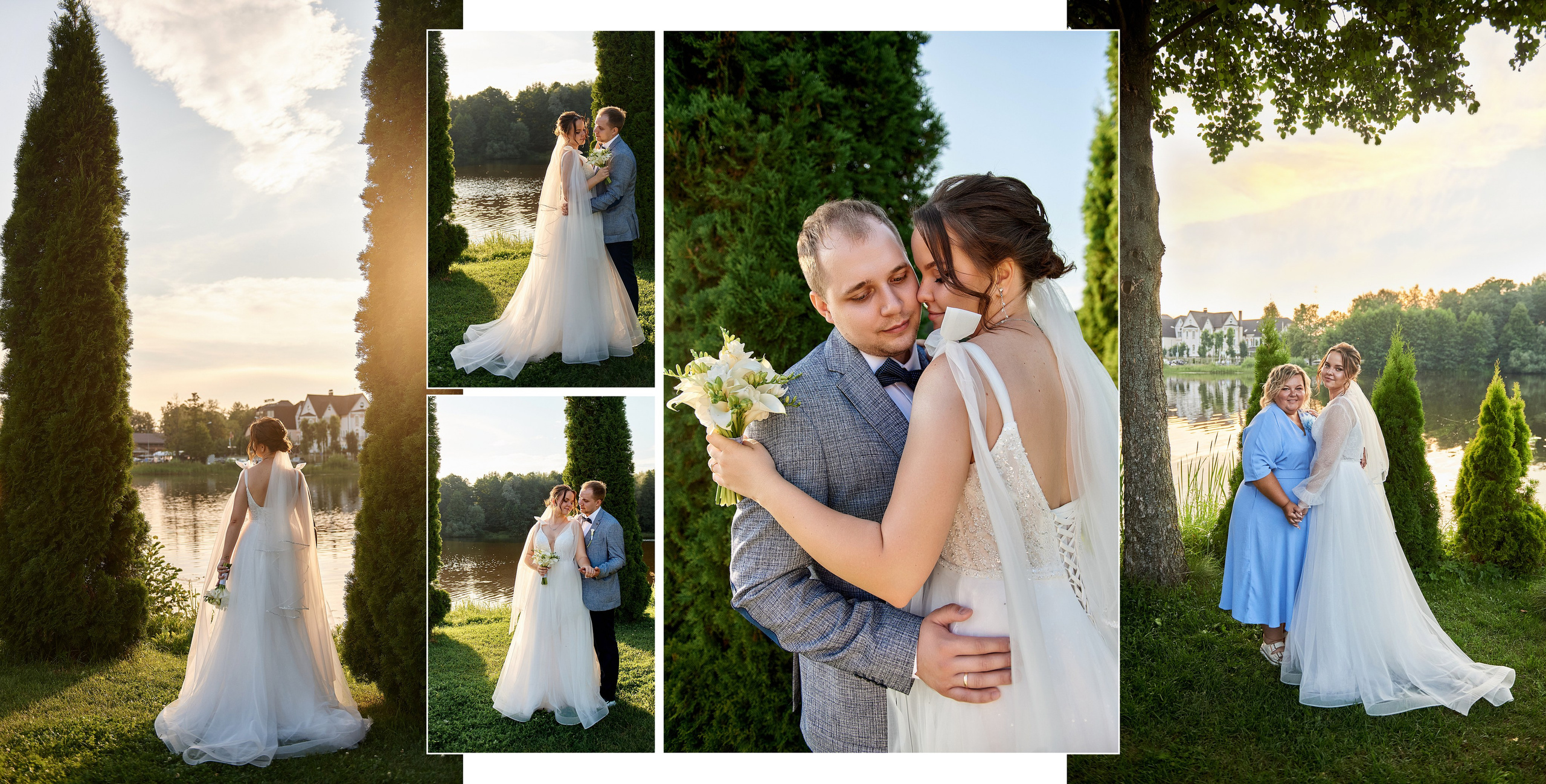 Красивая фотосессия свадьбы