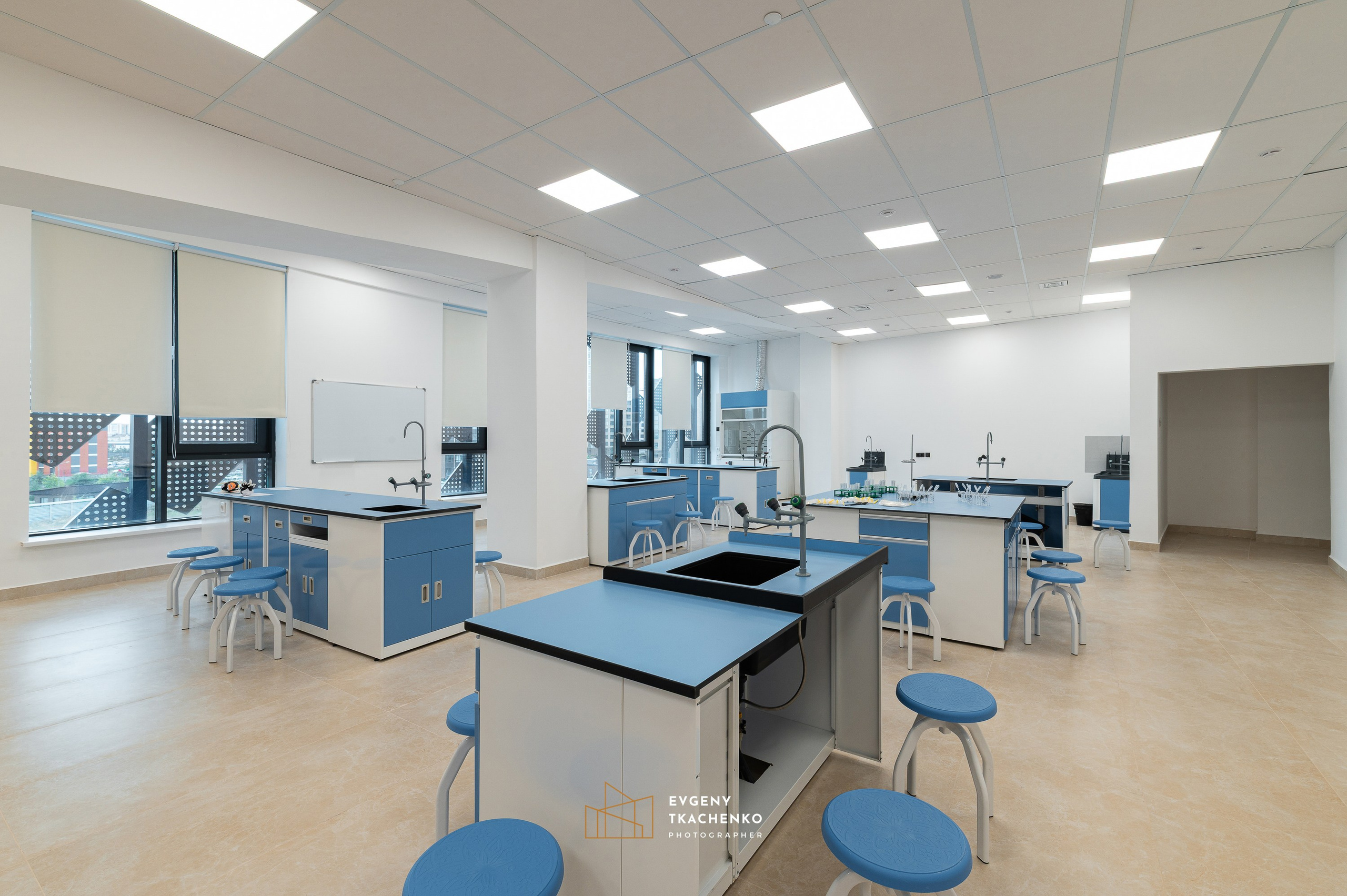 Kazakhstan International School, г. Астана. Архитектурный и интерьерный фотограф в Казахстане