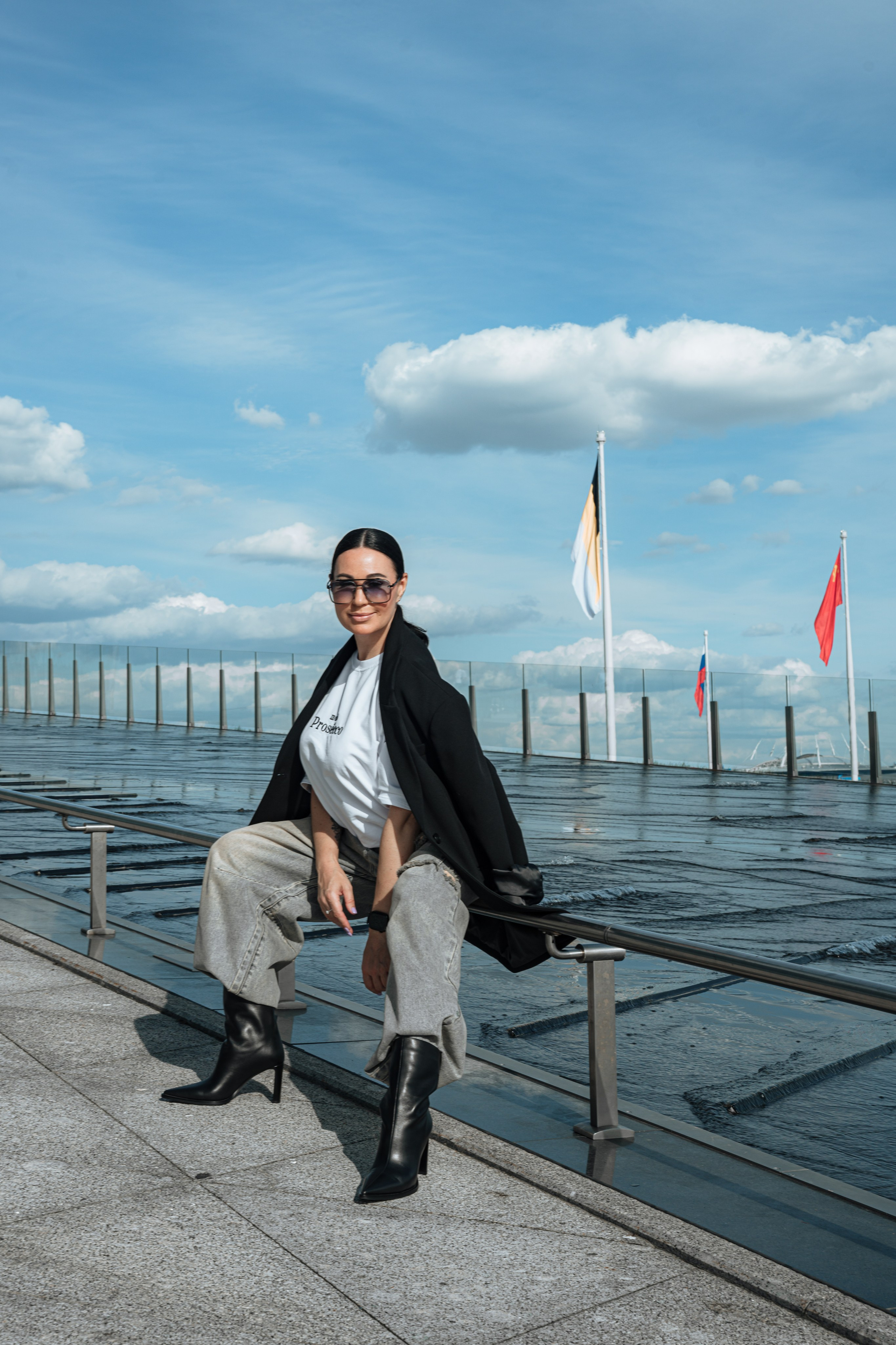 Елена. Лахта центр. Портретный фотограф в Санкт-Петербурге Дмитриева Наталия