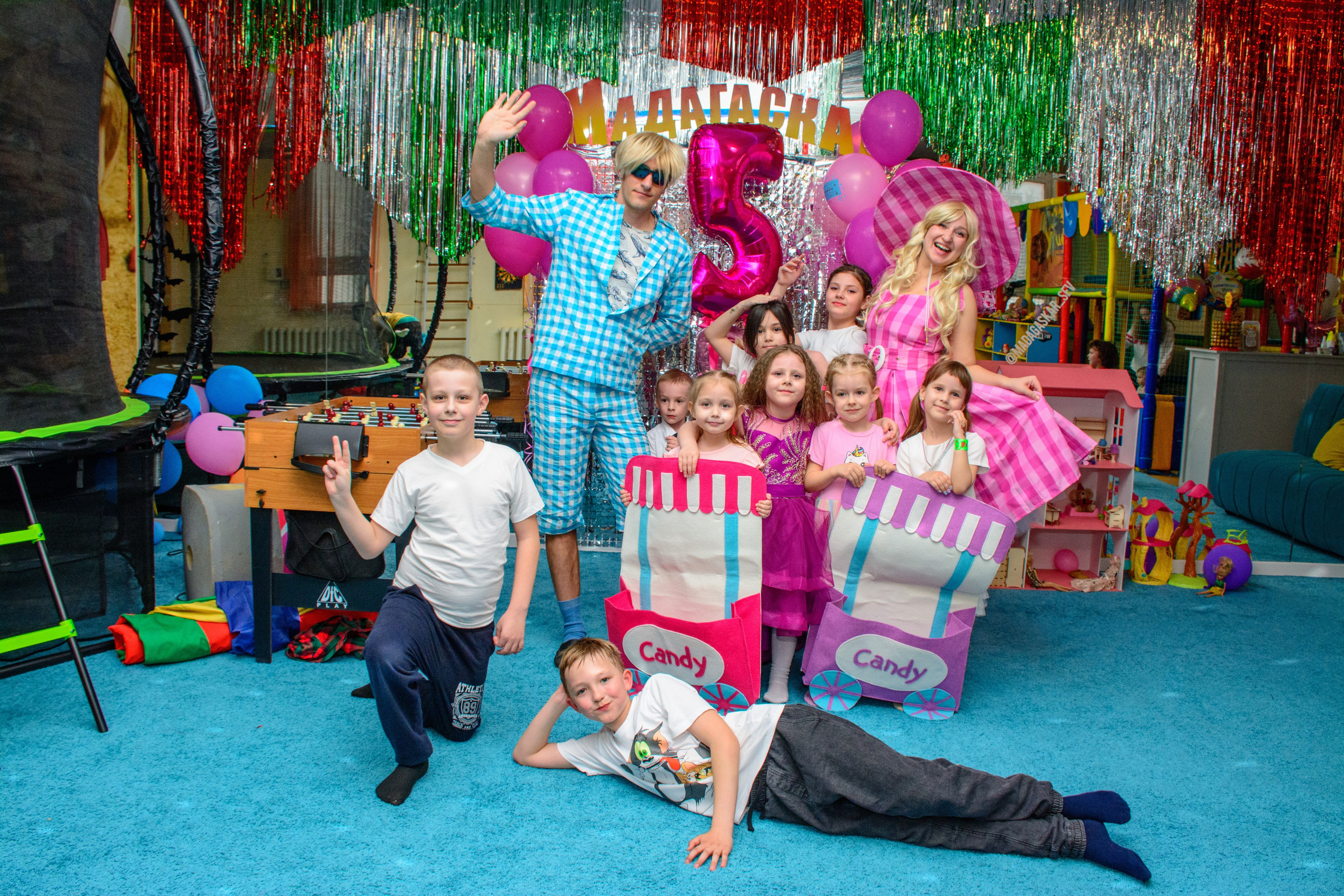 Алиса 5 лет детская игровая комната МАДАГАСКАР