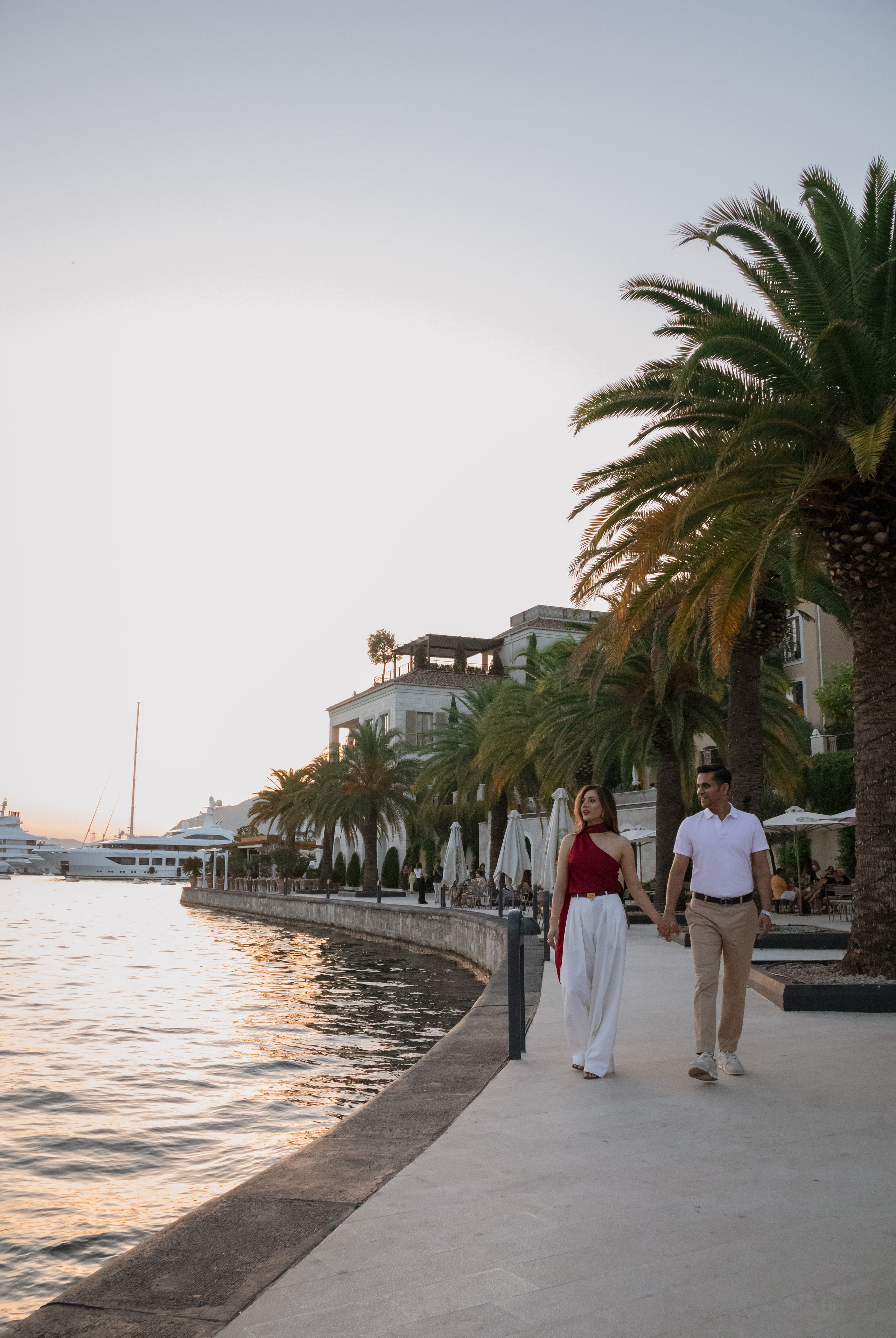 Nisha & Bharat Romantic Holidays. Портретный фотограф в Тивате Черногория Катерина Кирсанова