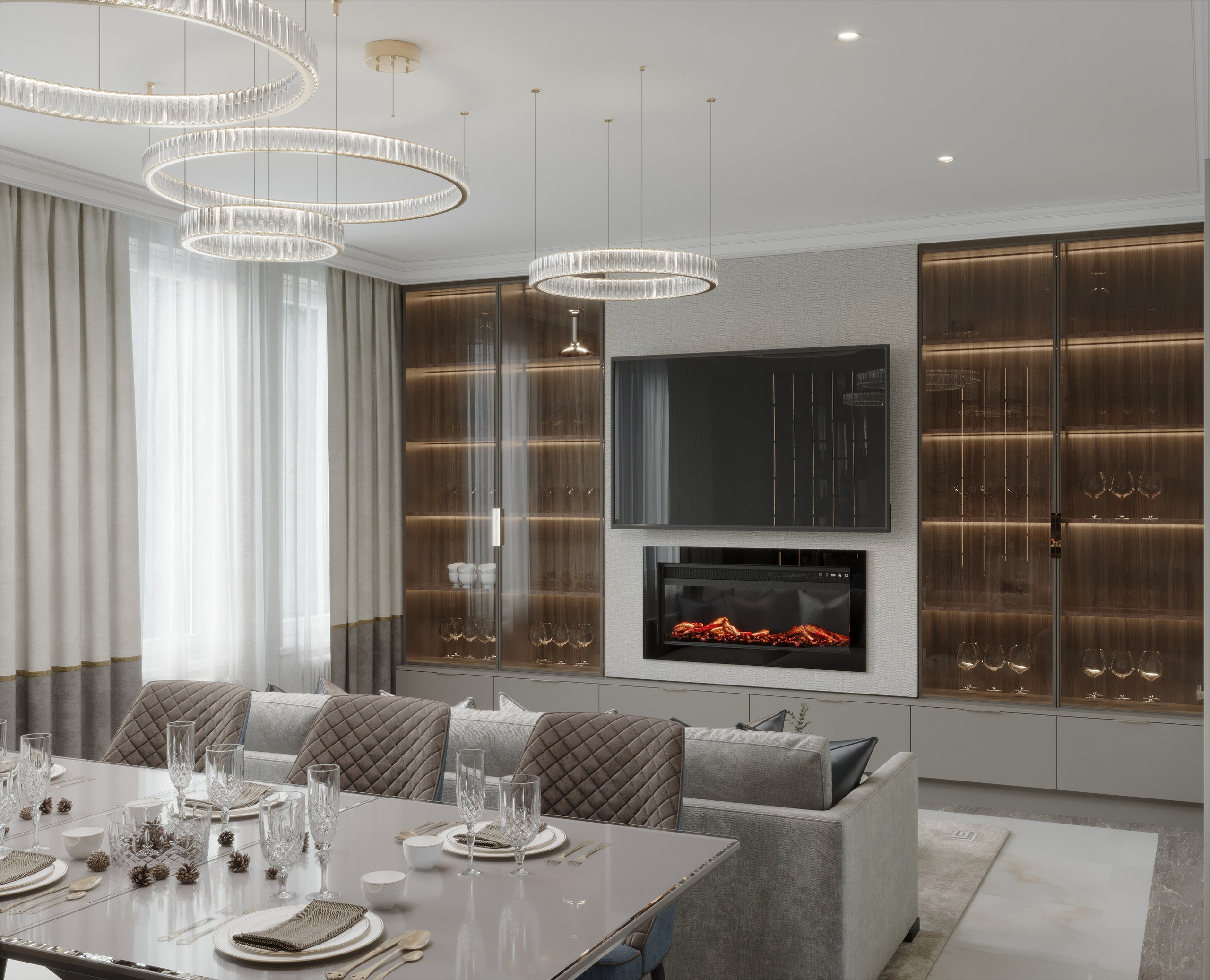 Дизайн-проект частного дома в станице Ленинградской. Дизайнер интерьеров Успенская Виктория Краснодар