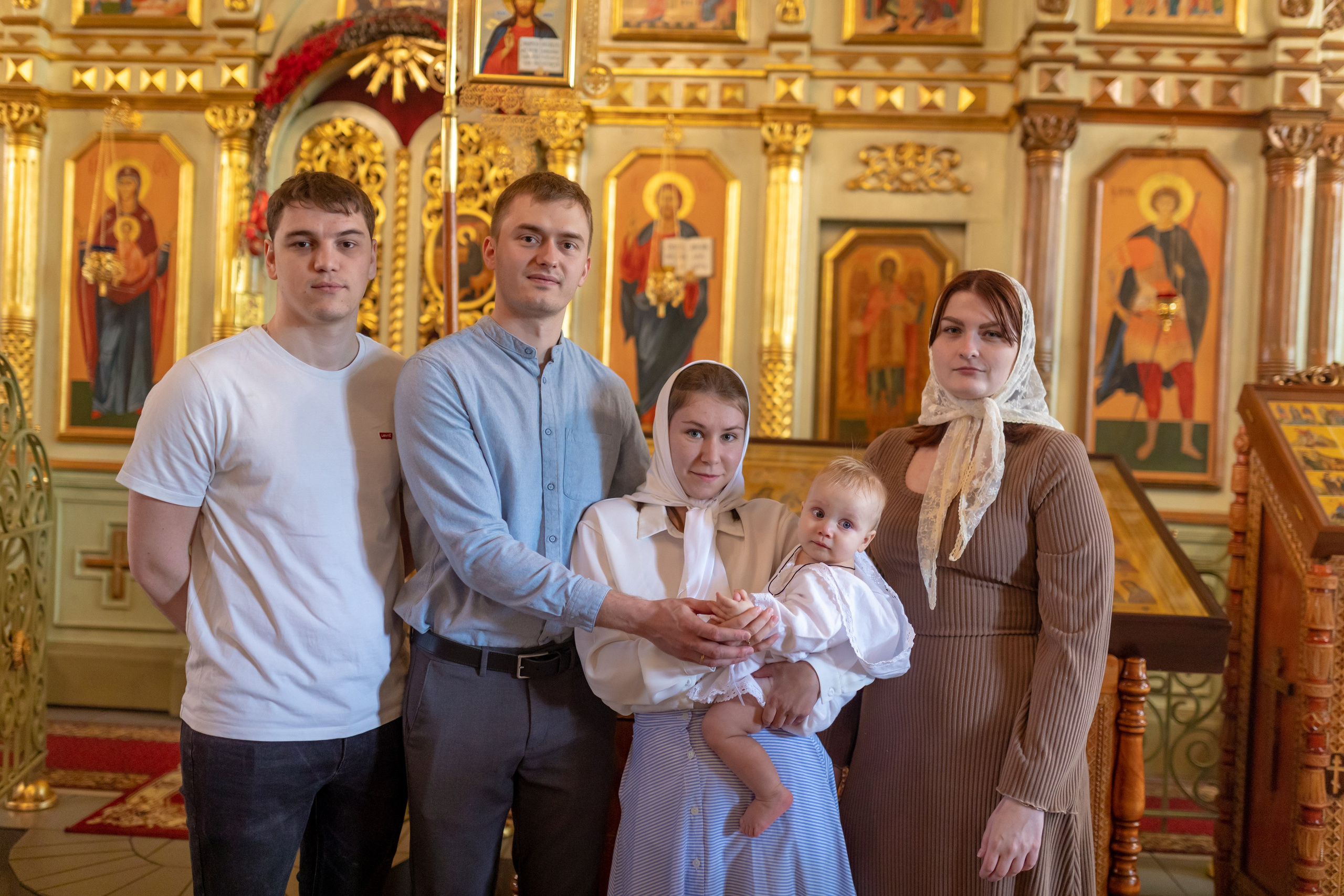 Крещение Савелия. Фотограф и Видеограф в Москве Дарья Арсентьева