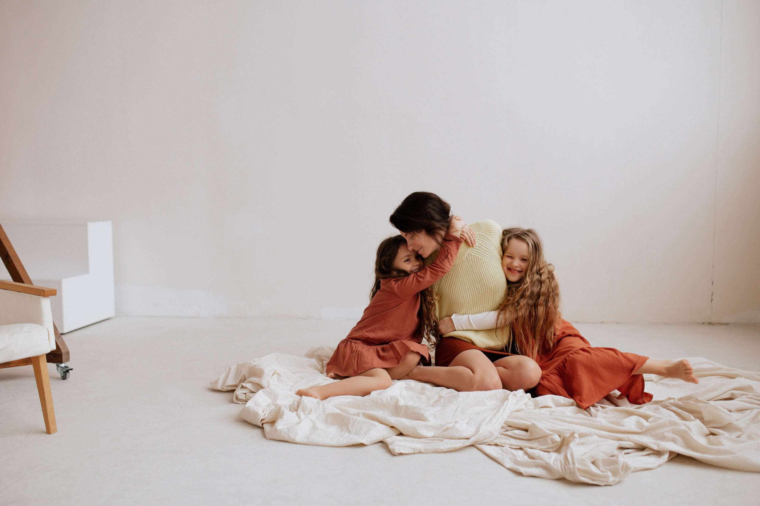 Мама и дочки. Фотограф Светлана Васильева