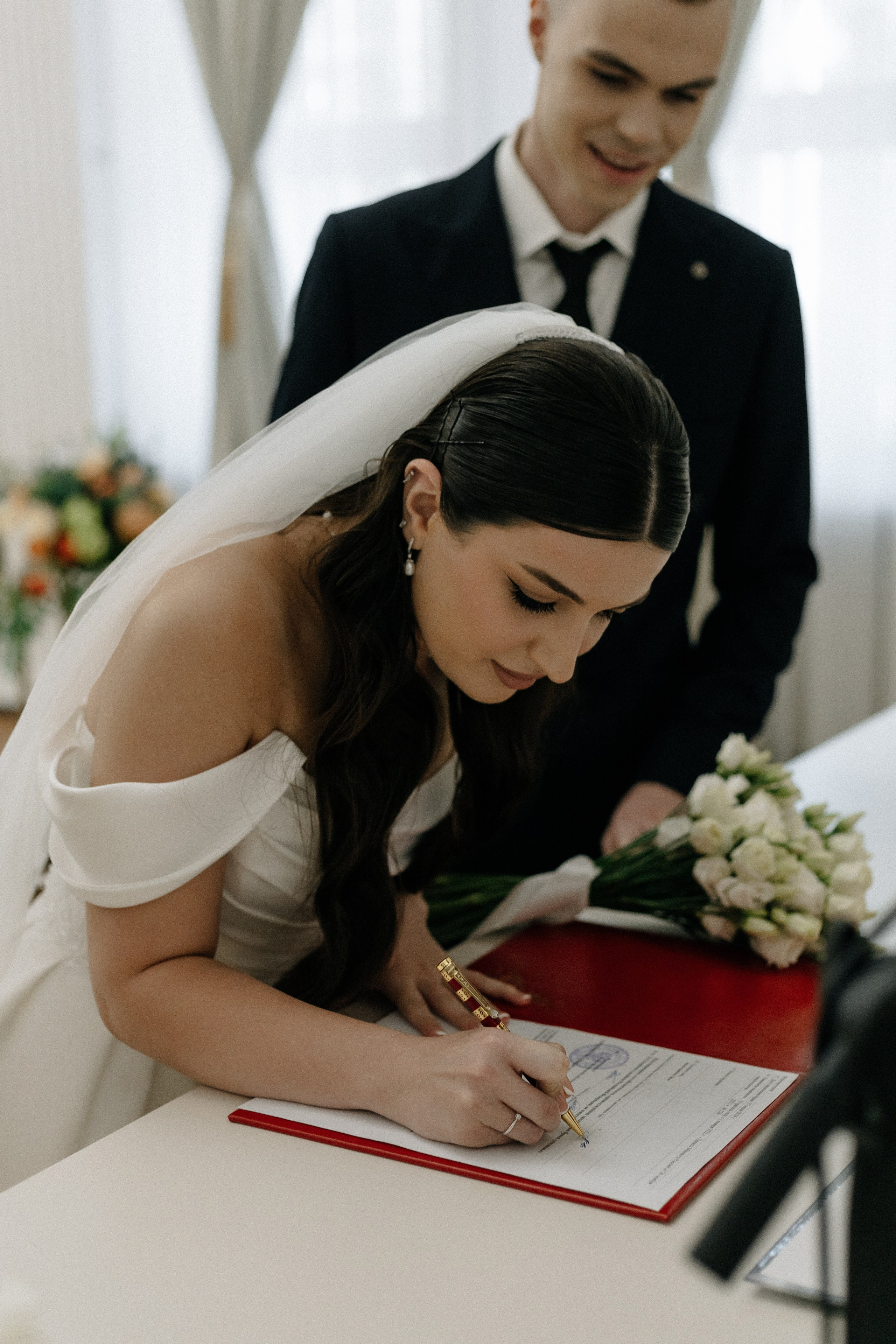 Роспись и съемка на откосе — Фатима и Кирилл. Свадебный фотограф в Нижнем Новгороде Генеральская Ира