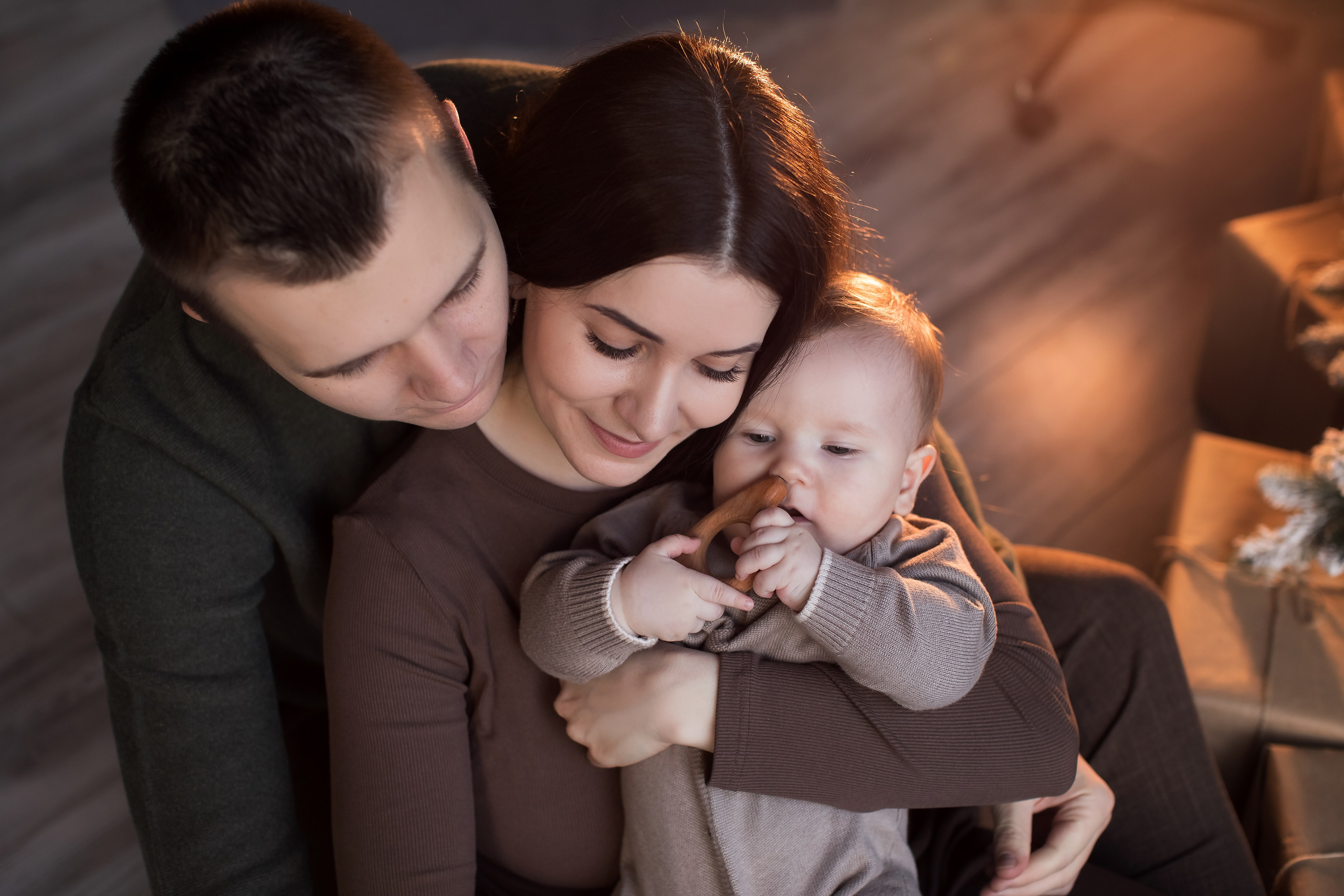 Первый Новый год. Семейный и детский фотограф в Саратове Полина Коткина