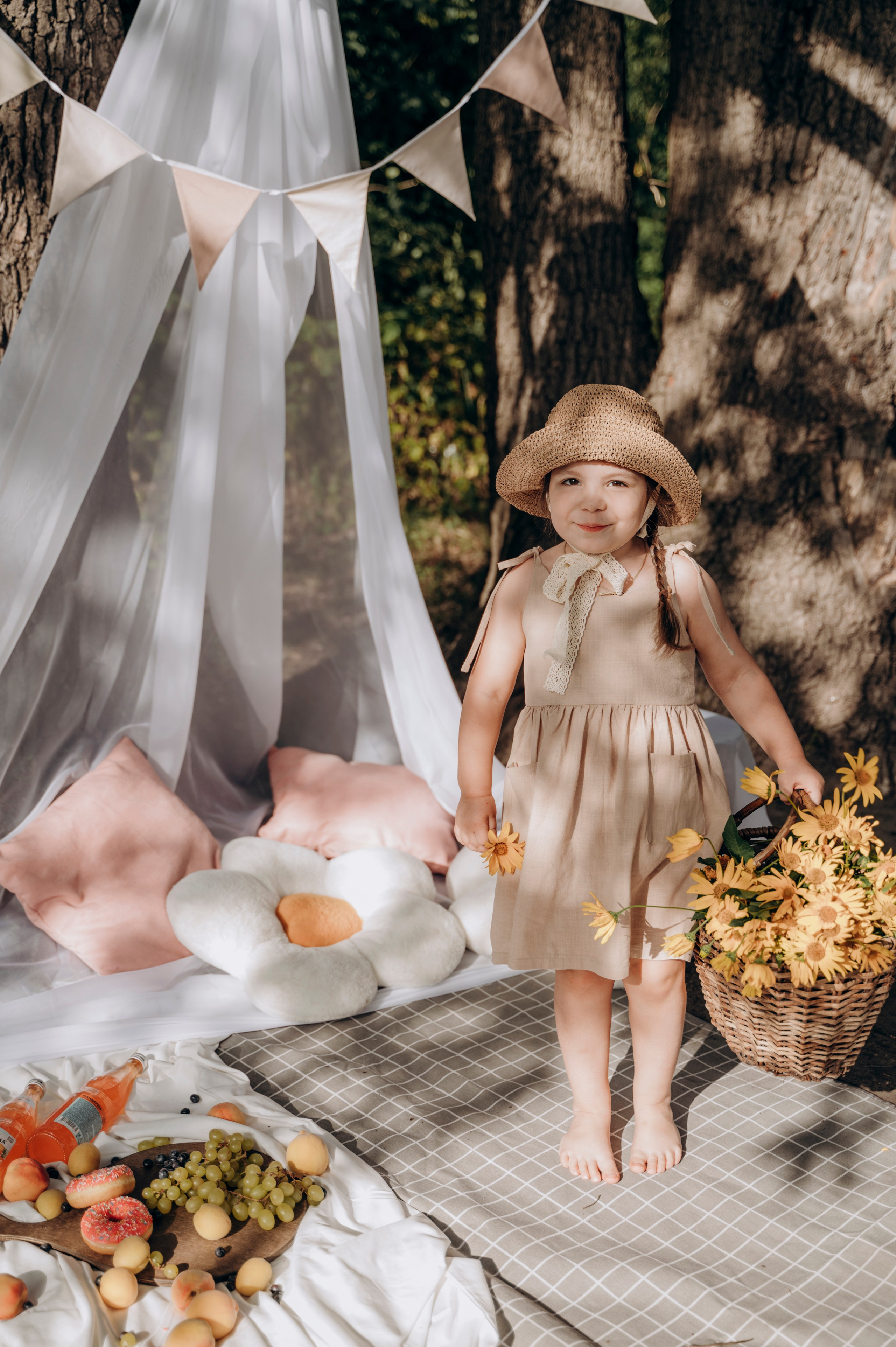 Детский пикник. Семейный и детский фотограф Анастасия Монченко