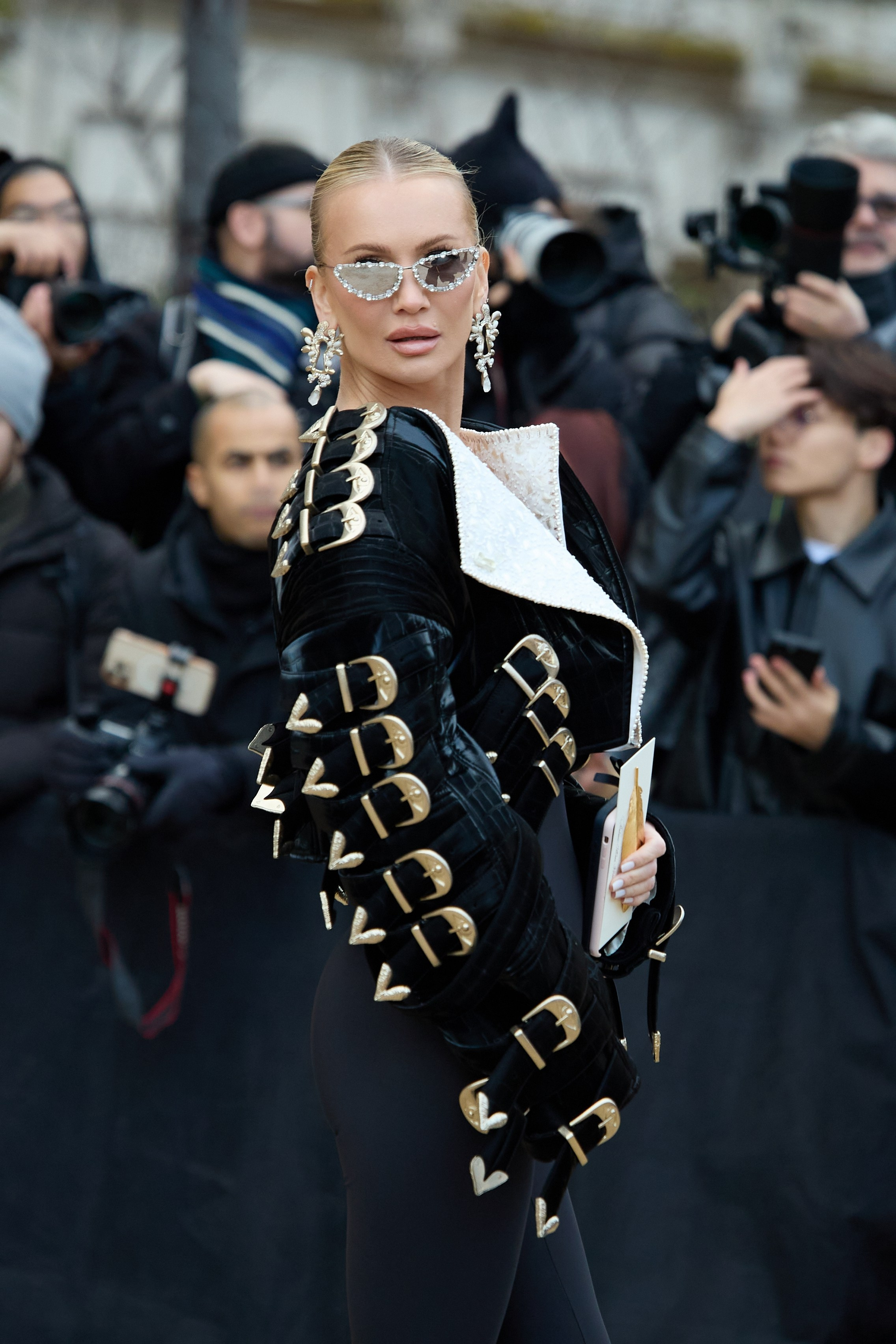 HAUTE COUTURE spring/summer 25 Schiaparelli. Photographer in Milan Ivan Goncharov