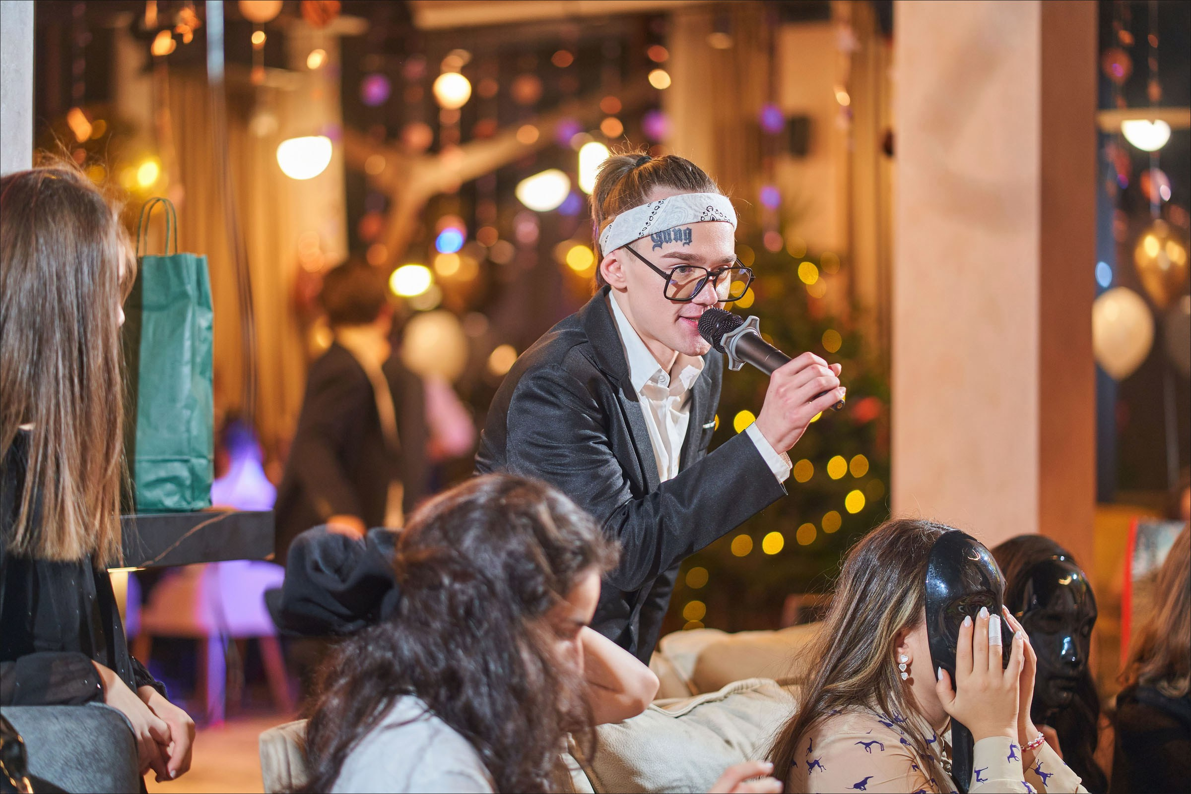 Теннисный Новый Год. Фотограф в Москве Нафиков Руслан. Репортажная съемка, Портрет