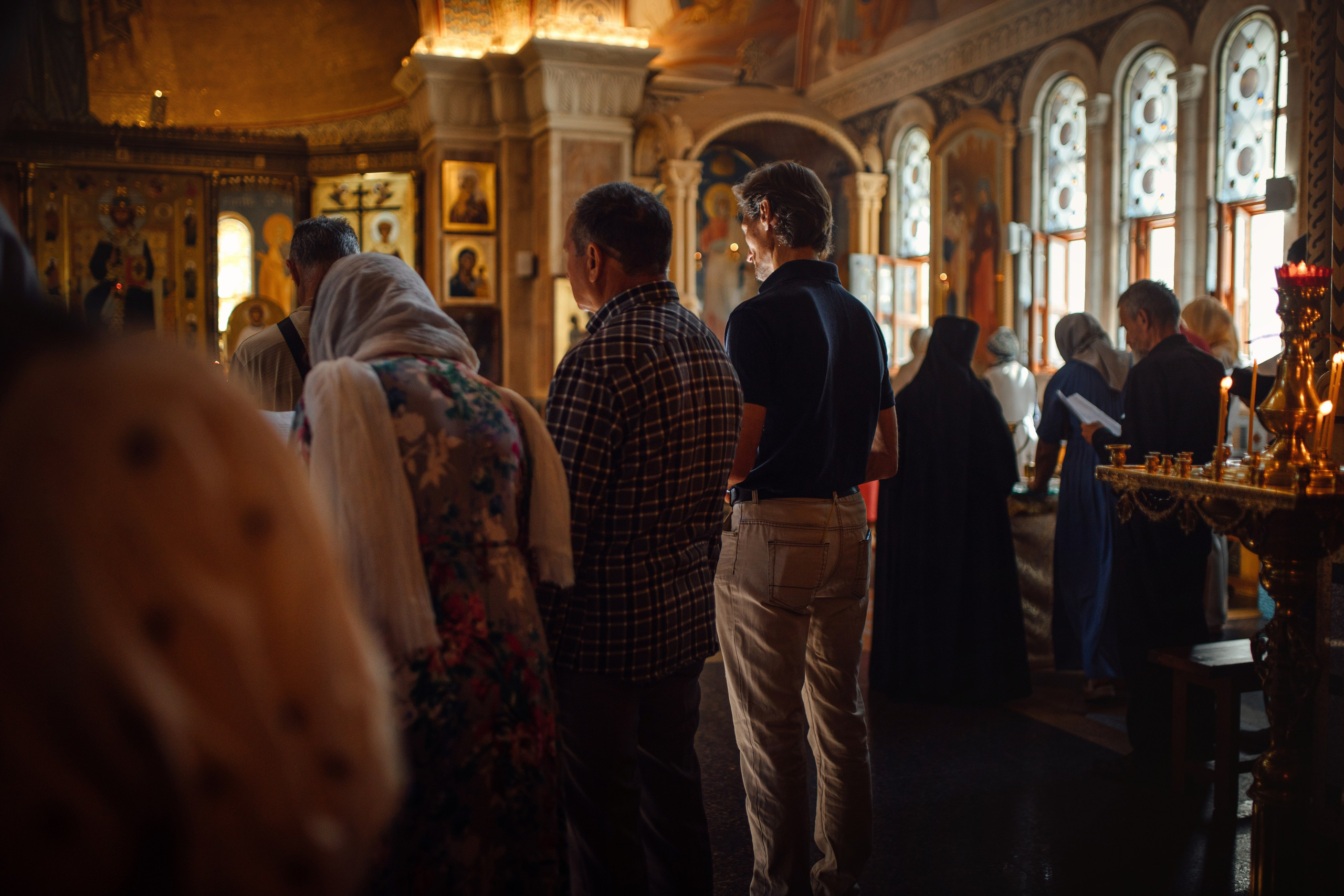 Крещение Егора (Георгия) Державный храм, св. Елисаветенского монастыря, Новинки, август 2024