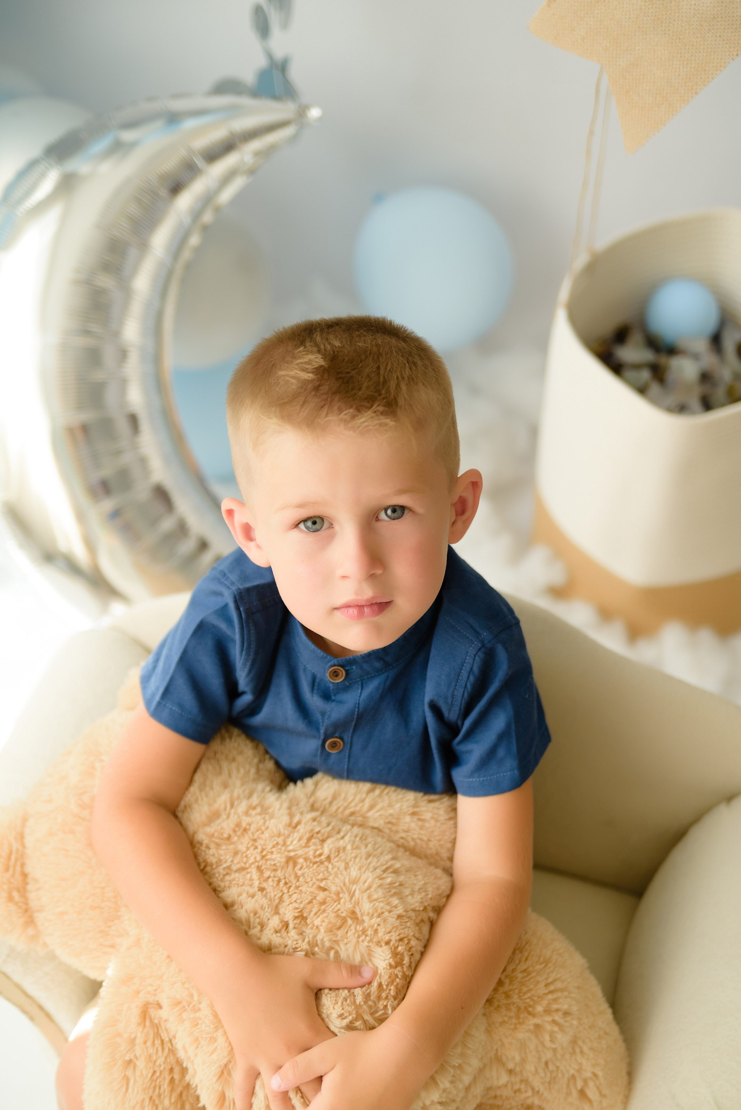 Фотопроект «Лунный мишка». Детский Фотограф |Фотограф на годик в Брянске Ирина Романова