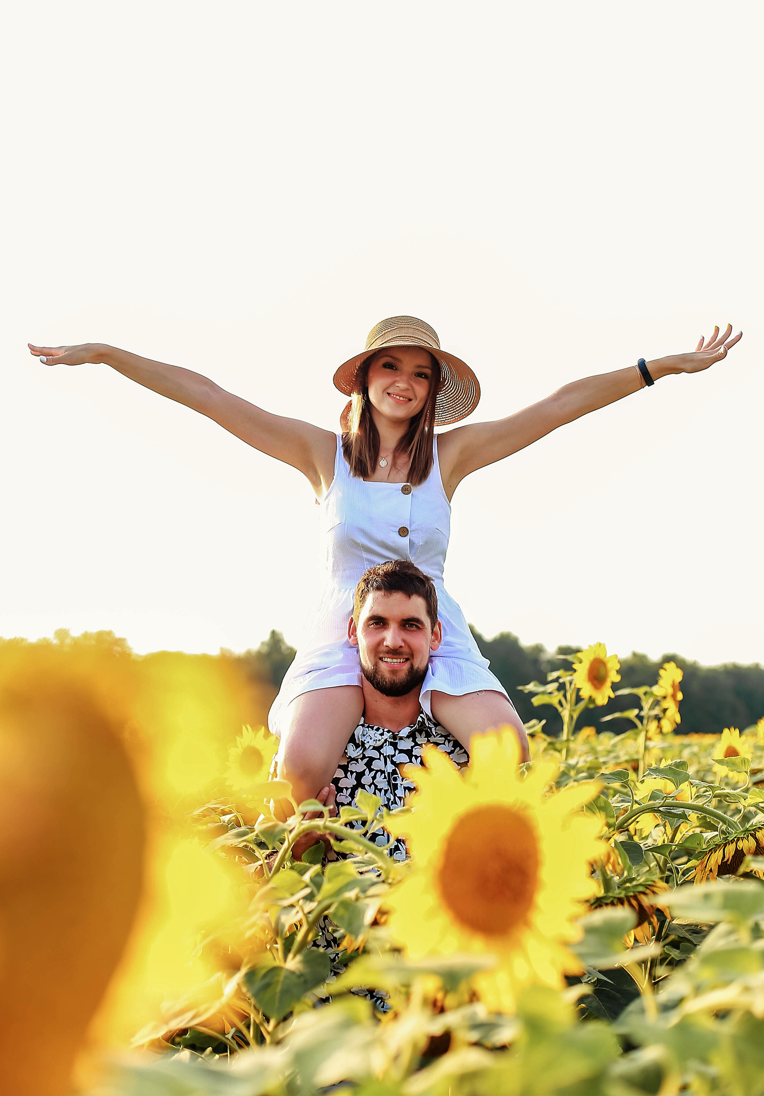 Семья в подсолнухах)). Иванова Ирина Свадебный и семейный фотограф г. Уфа