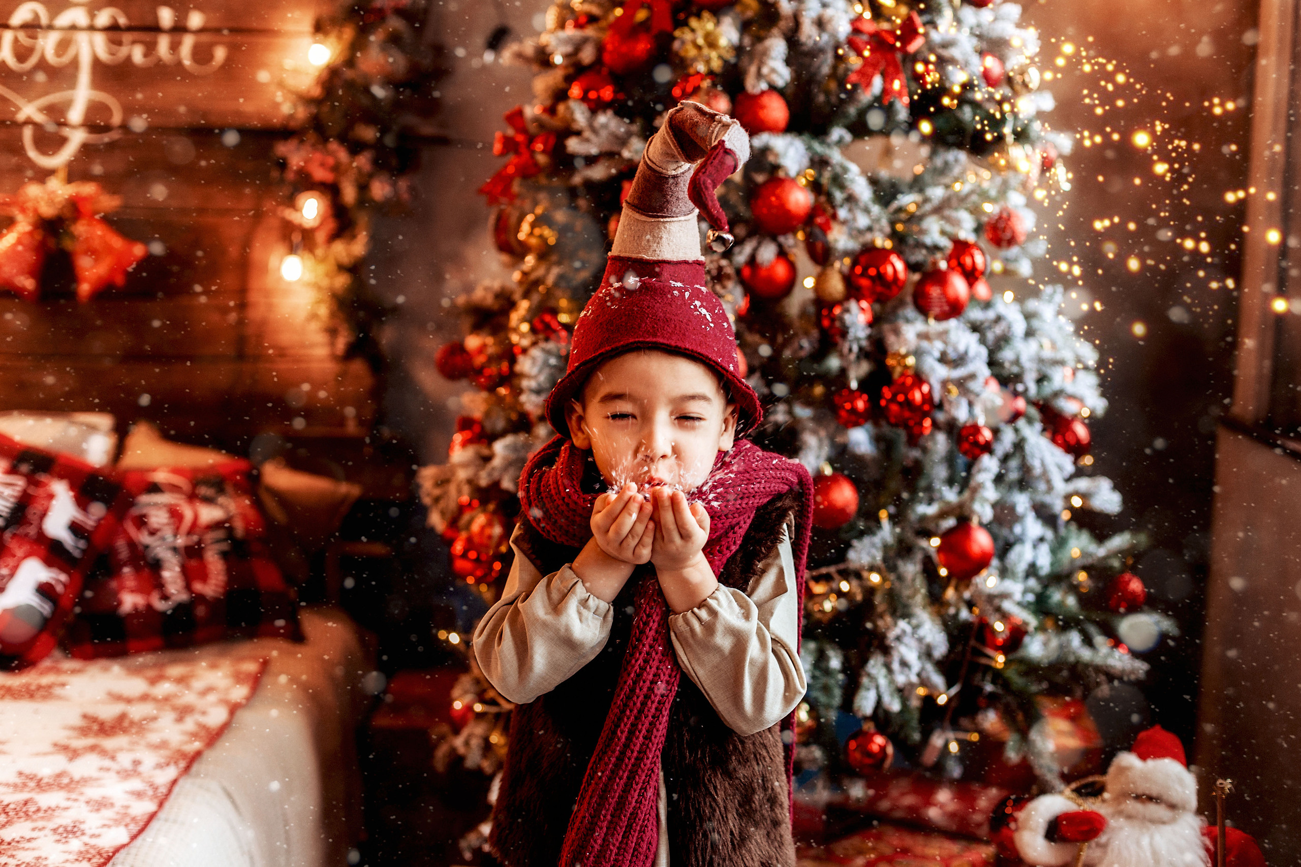 Новогодние гномики. Иванова Ирина Свадебный и семейный фотограф г. Уфа