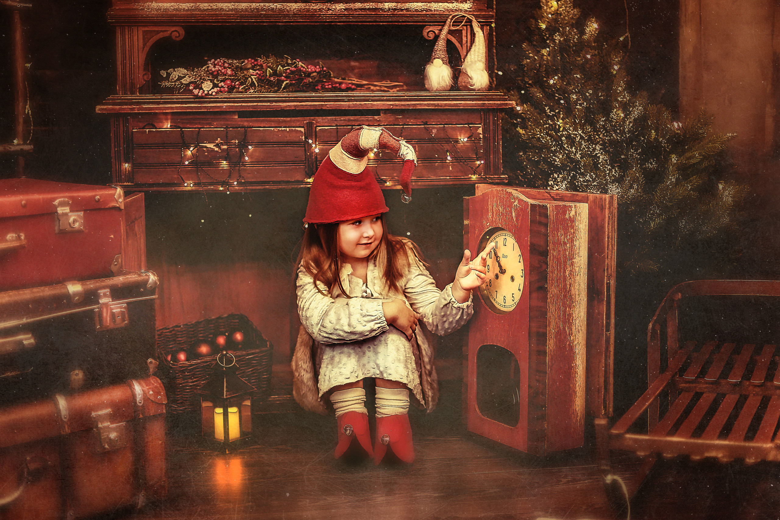 Новогодние гномики. Иванова Ирина Свадебный и семейный фотограф г. Уфа