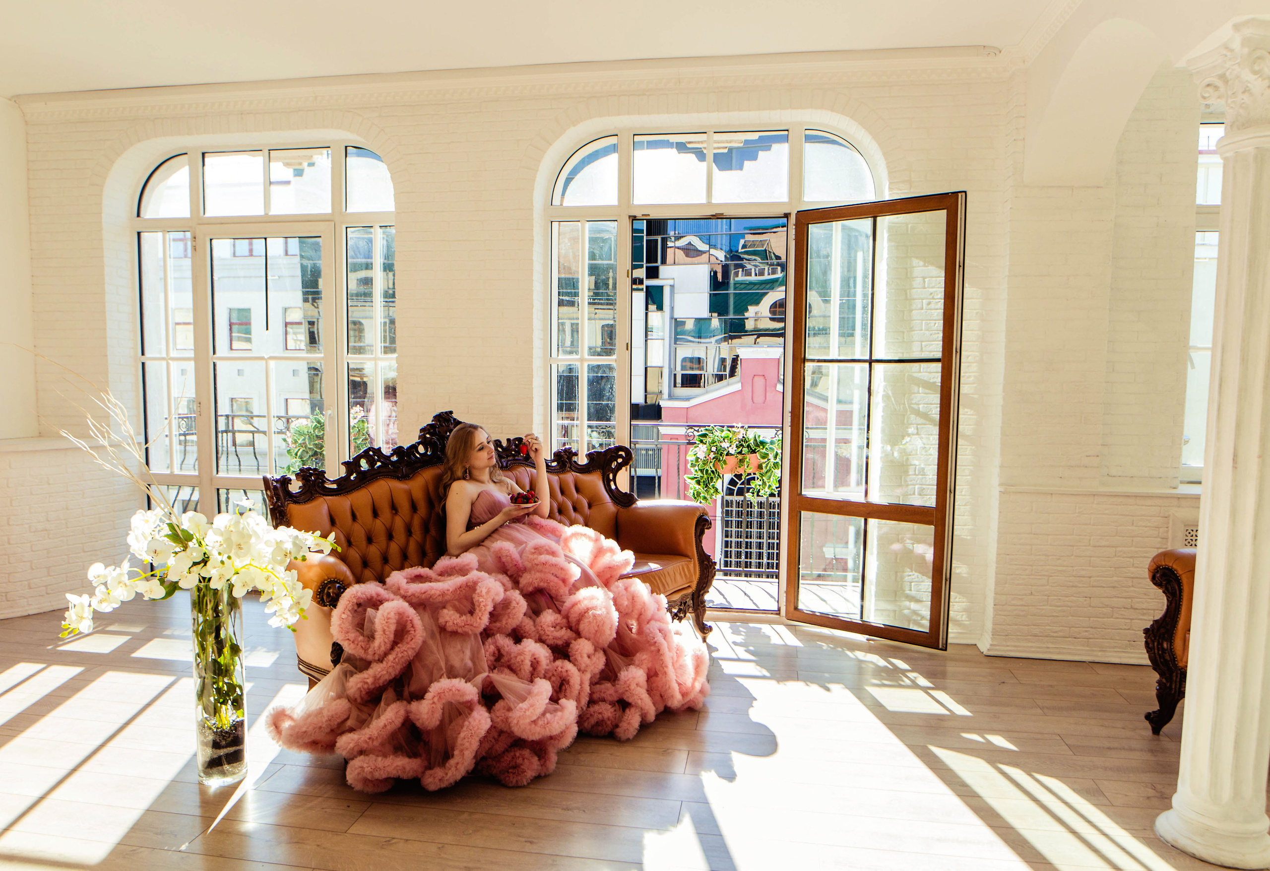 Весна в студии Голливуд. Иванова Ирина Свадебный и семейный фотограф г. Уфа