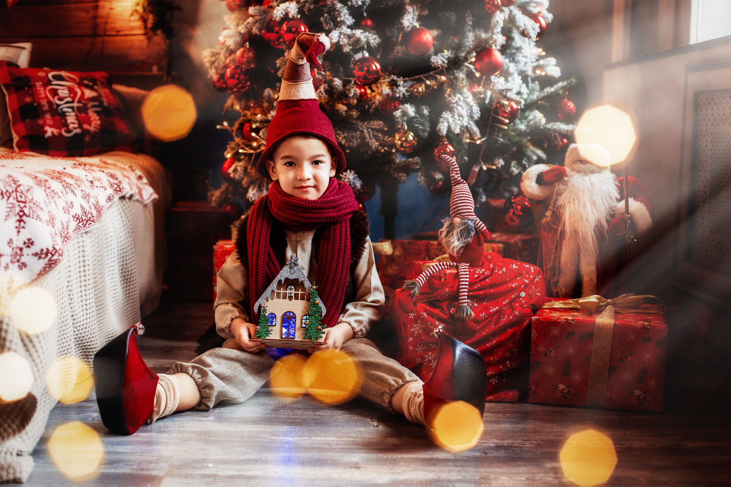 Новогодние гномики. Иванова Ирина Свадебный и семейный фотограф г. Уфа