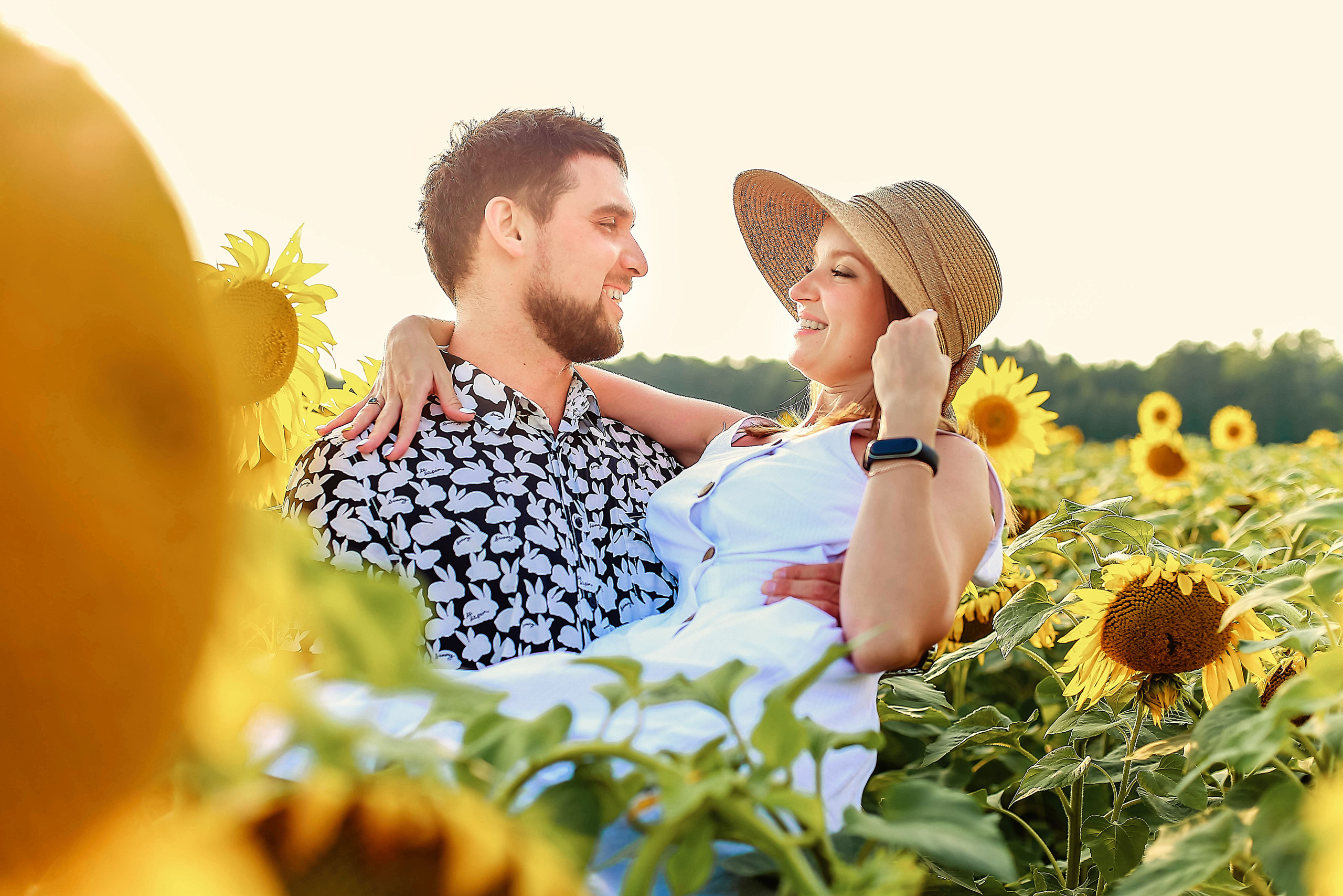 Семья в подсолнухах)). Иванова Ирина Свадебный и семейный фотограф г. Уфа