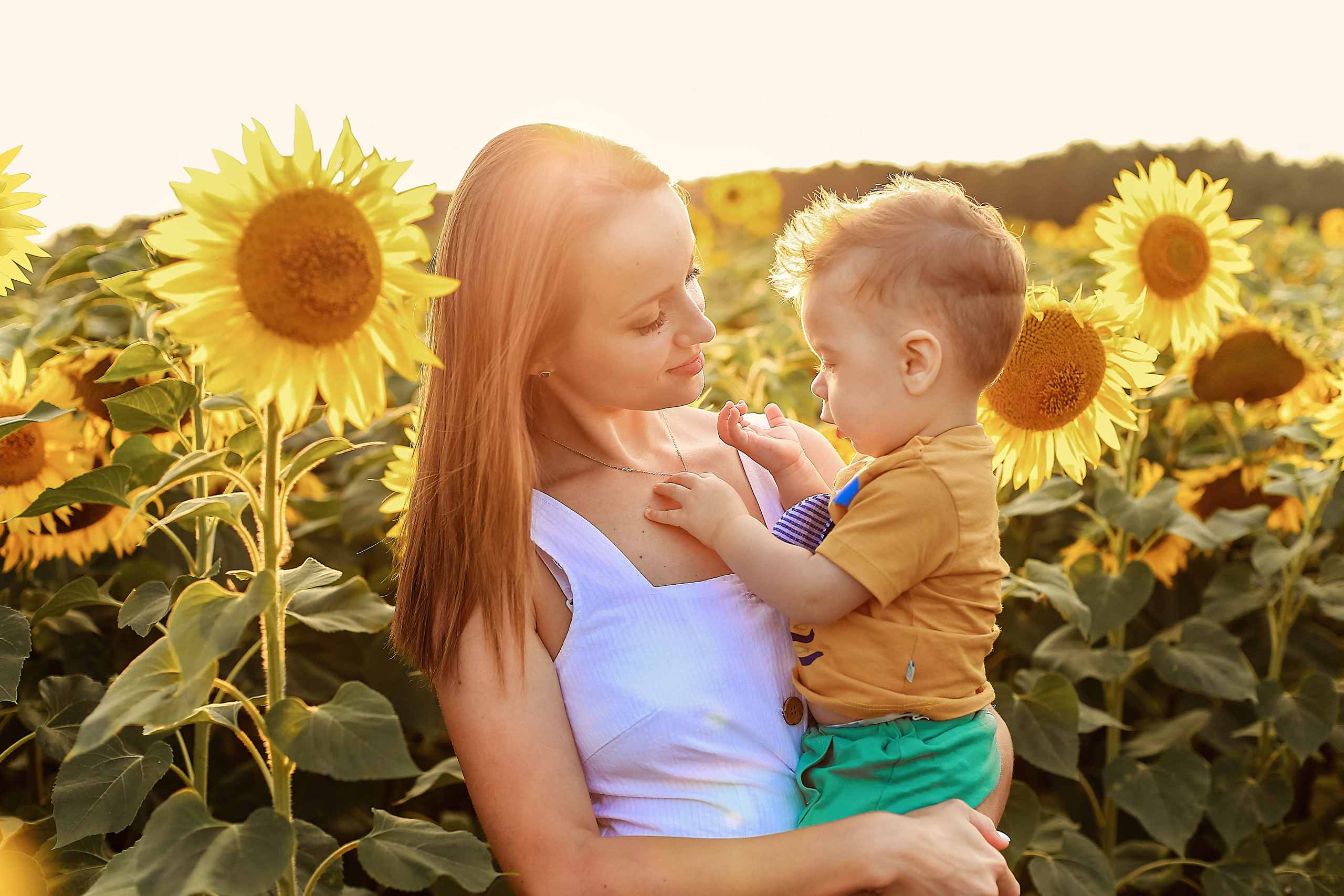 Семья в подсолнухах)). Иванова Ирина Свадебный и семейный фотограф г. Уфа