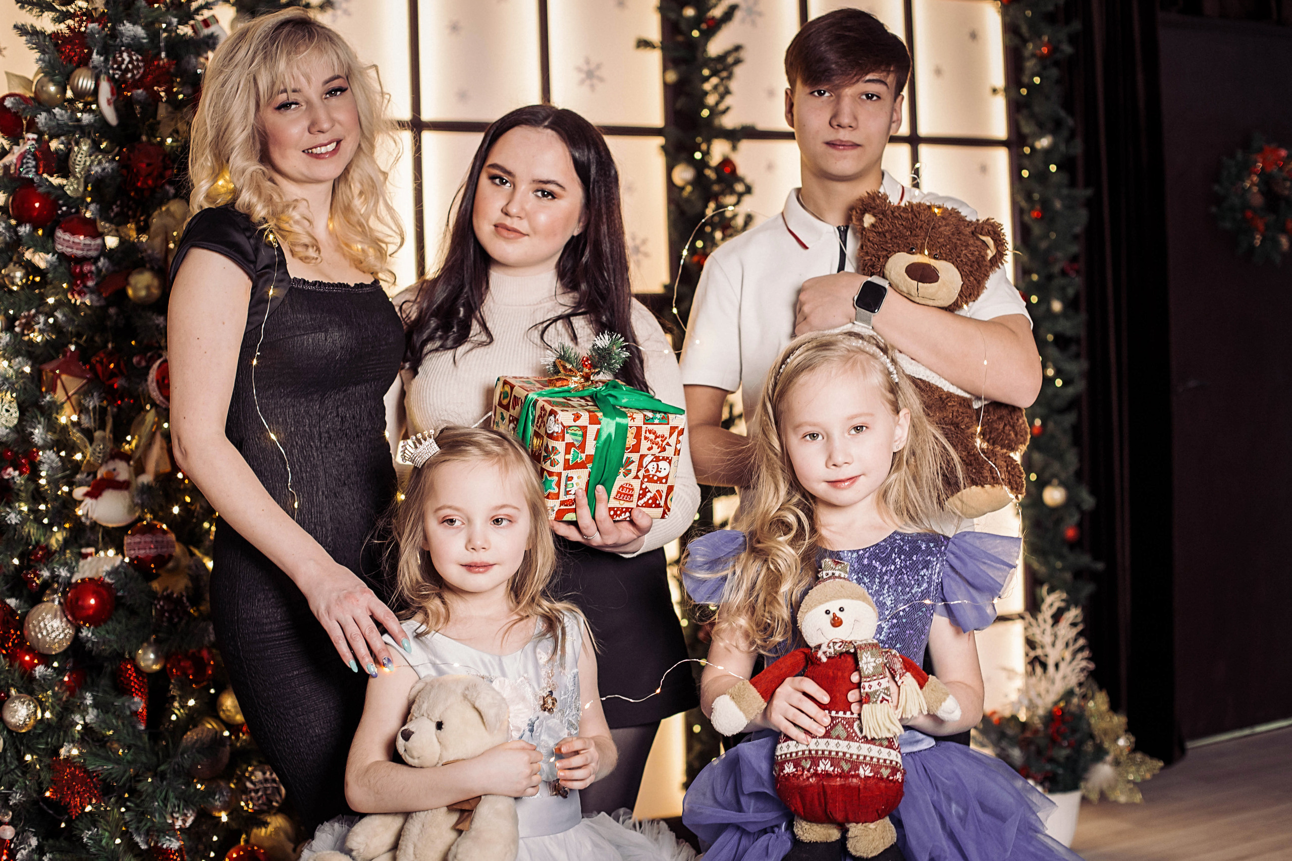 Новогодняя съемка в студии Атмосфера. Иванова Ирина Свадебный и семейный фотограф г. Уфа