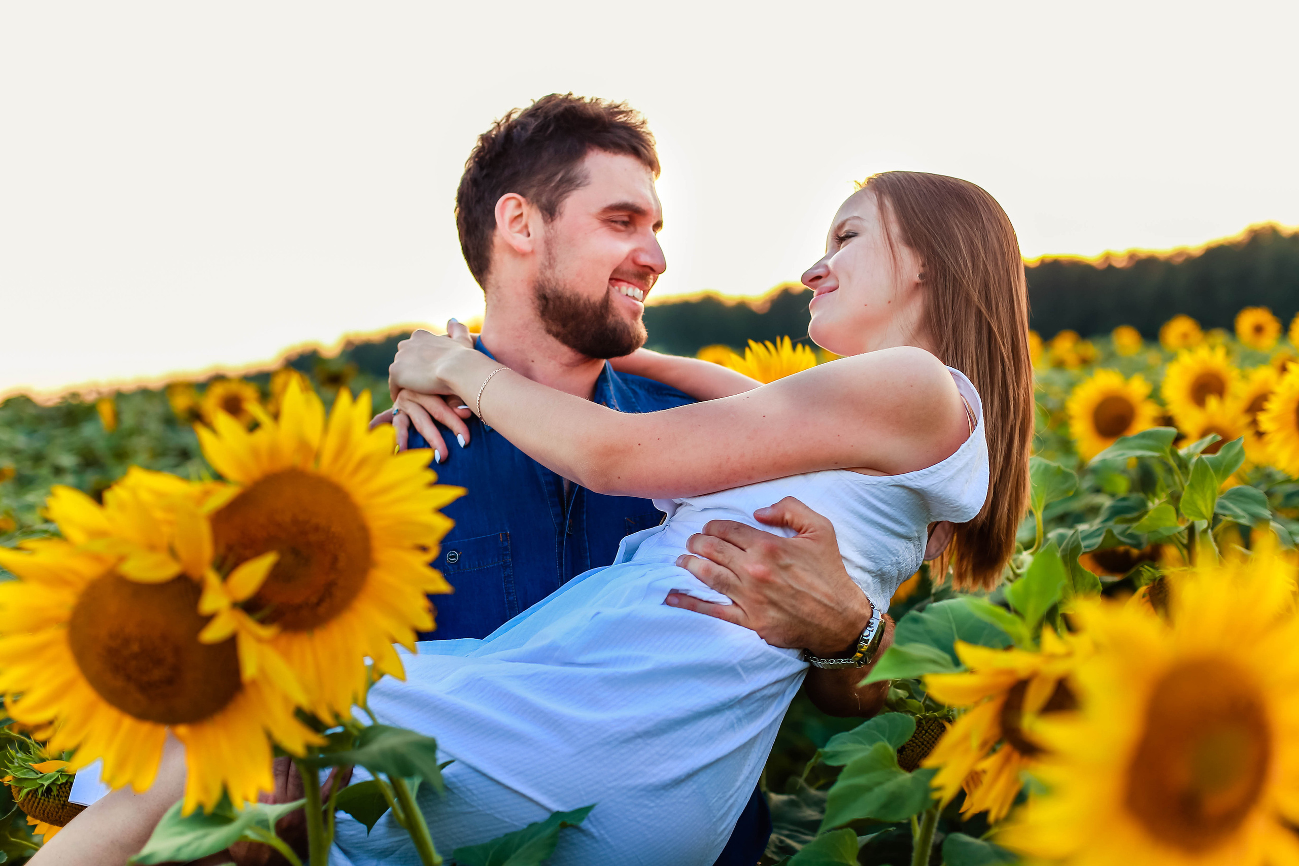 Семья в подсолнухах)). Иванова Ирина Свадебный и семейный фотограф г. Уфа