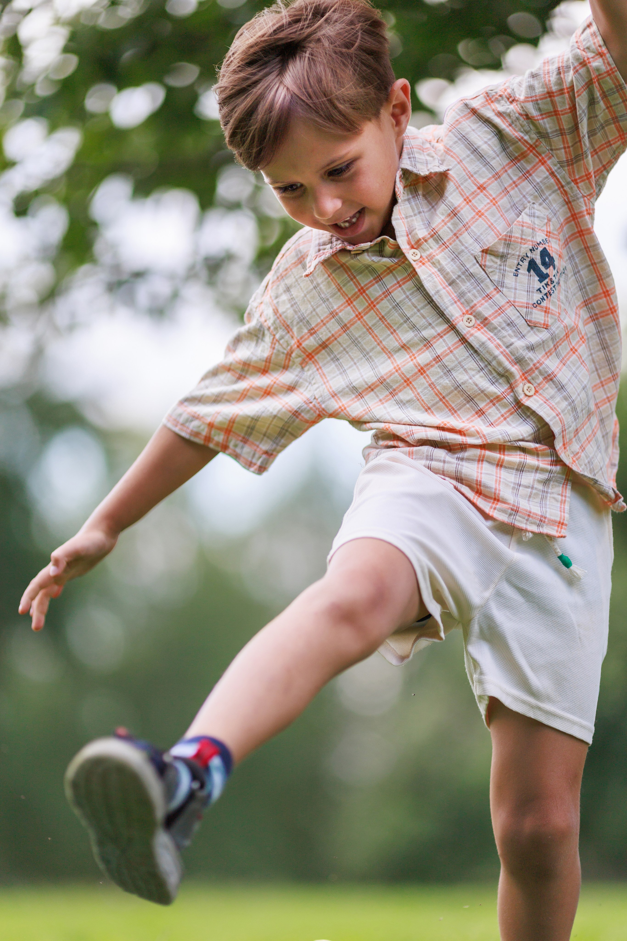 Детская фотосессия в парке