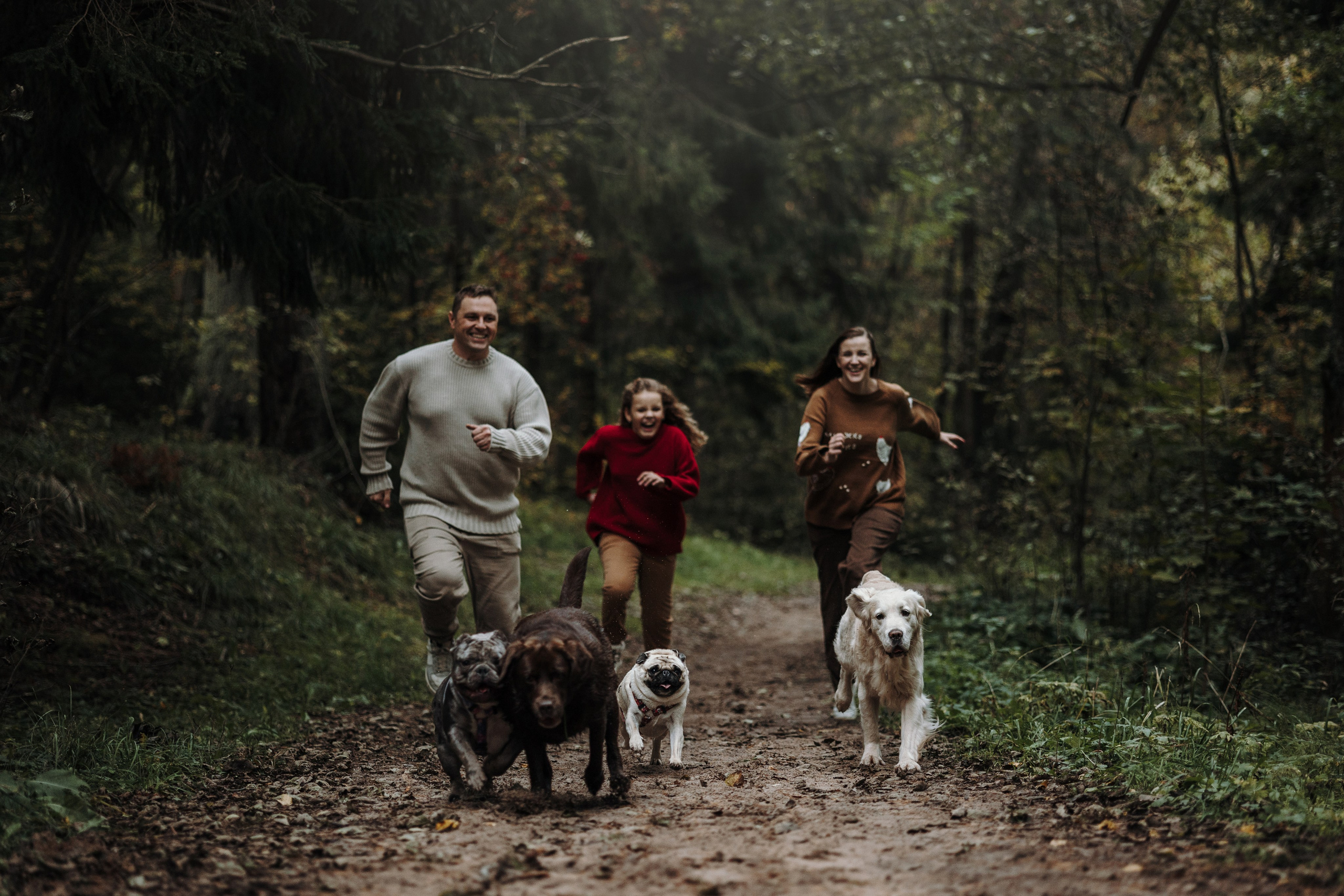Девочки и их семья. Фотограф — Анималист | Санкт-Петербург