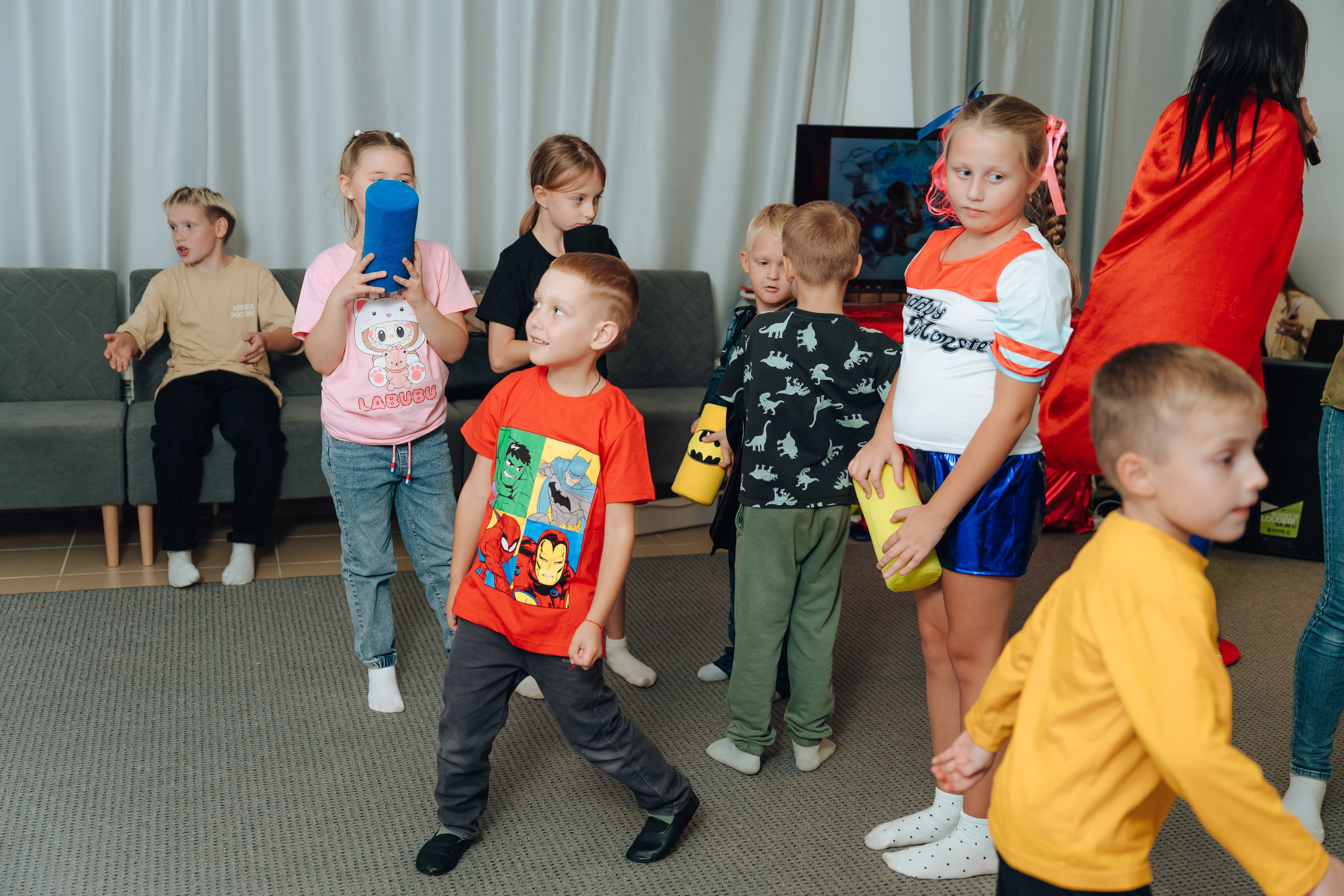 Праздник Льва в Мультифокс. Детский и семейный фотограф Катерина Мишина