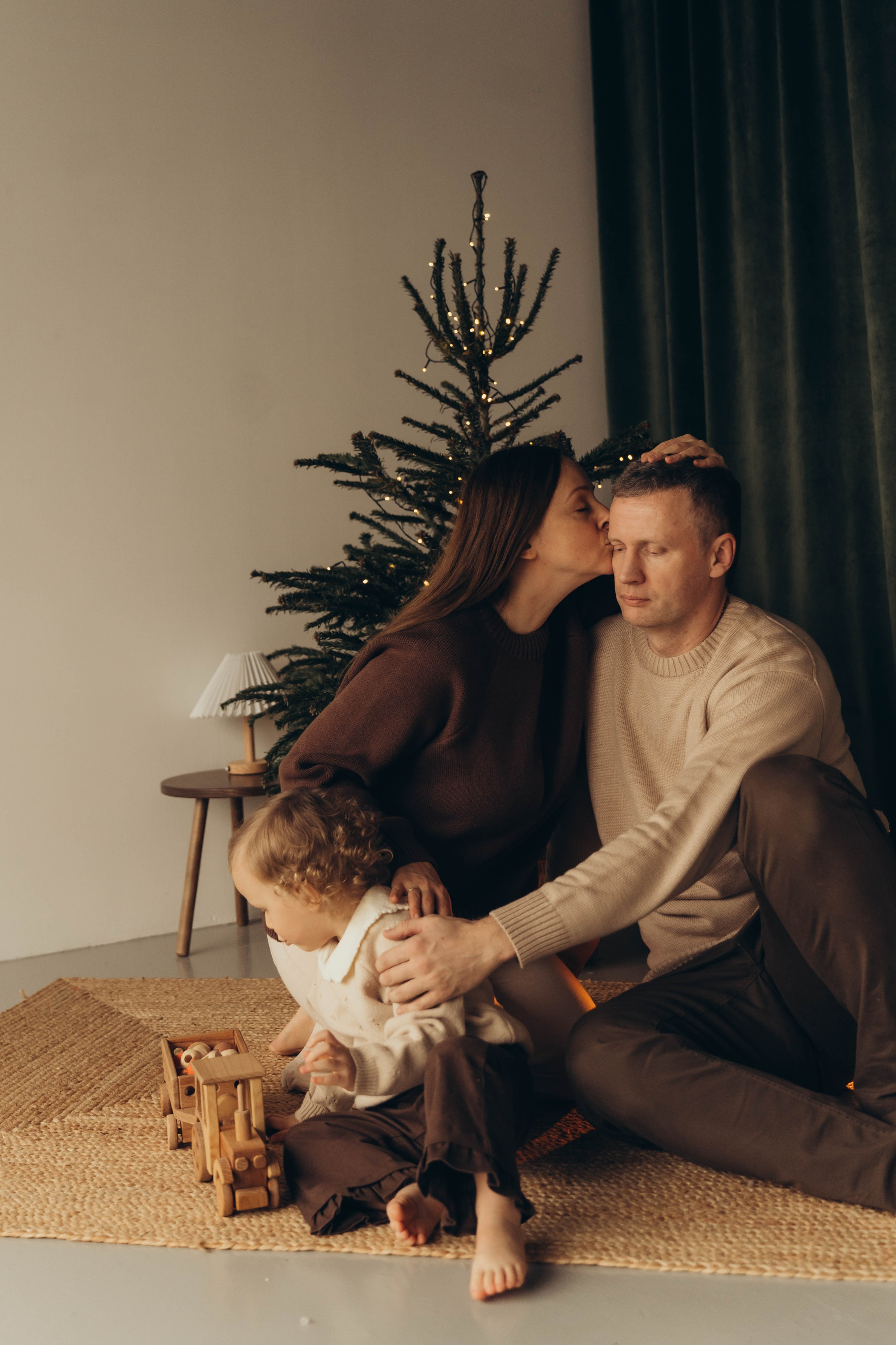 Екатерина, Николай и малышка Аня