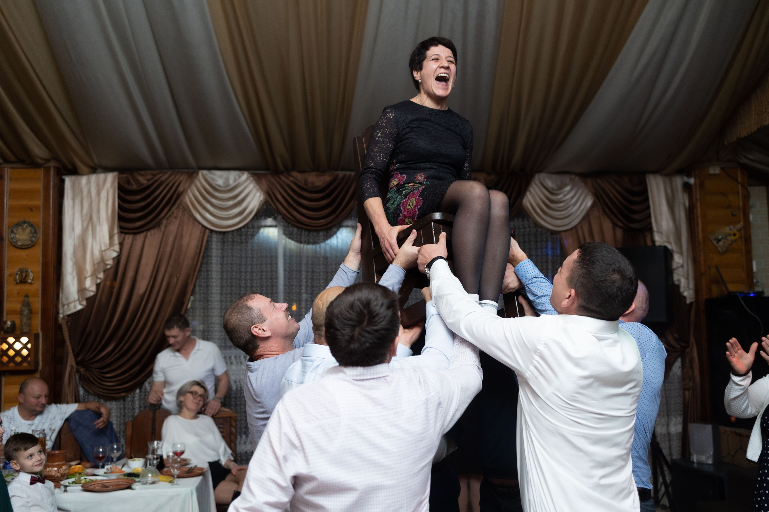 День Рождения ресторан «Кодру». Семейный, индивидуальный фотограф в Москве Ангели Марина