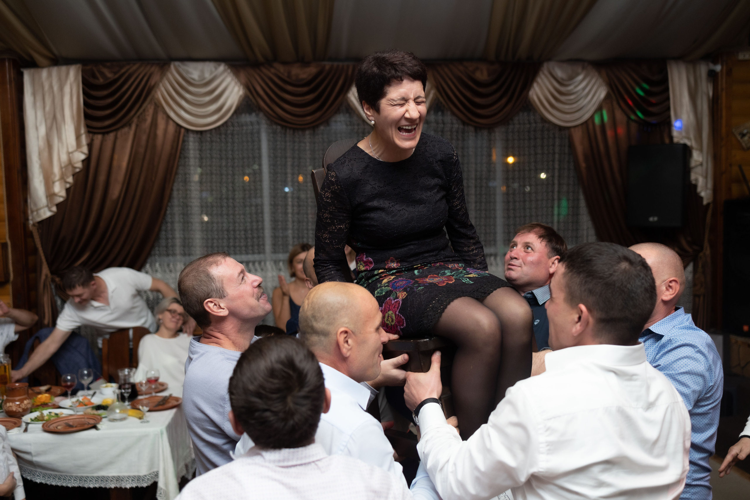 День Рождения ресторан «Кодру». Семейный, индивидуальный фотограф в Москве Ангели Марина