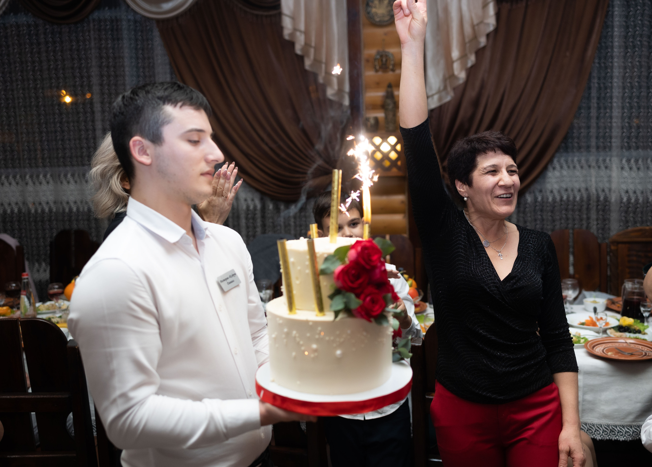 День Рождения ресторан «Кодру». Семейный, индивидуальный фотограф в Москве Ангели Марина