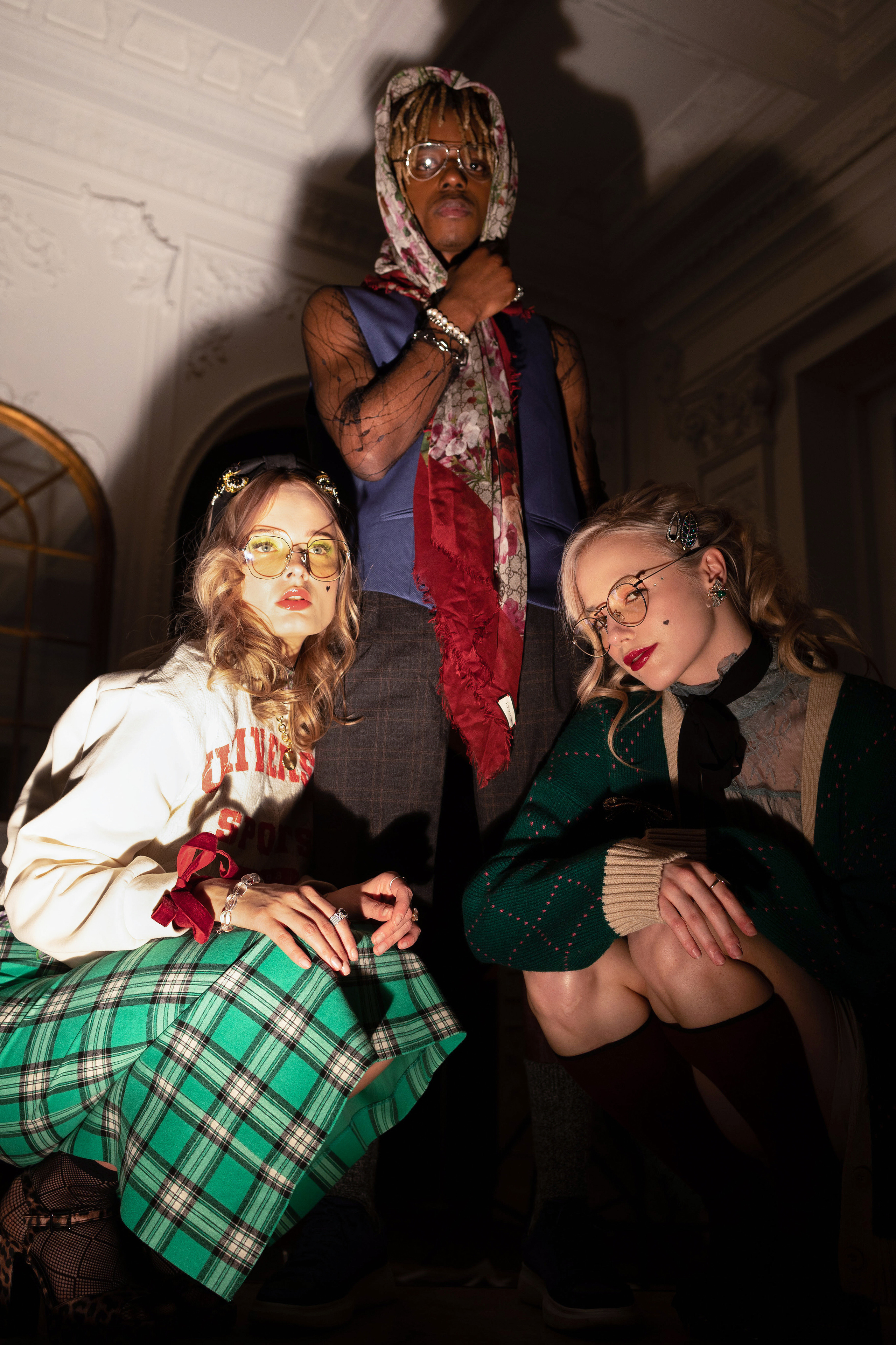 Эдиториал Гуччи. Семейный, индивидуальный фотограф в Москве Ангели Марина