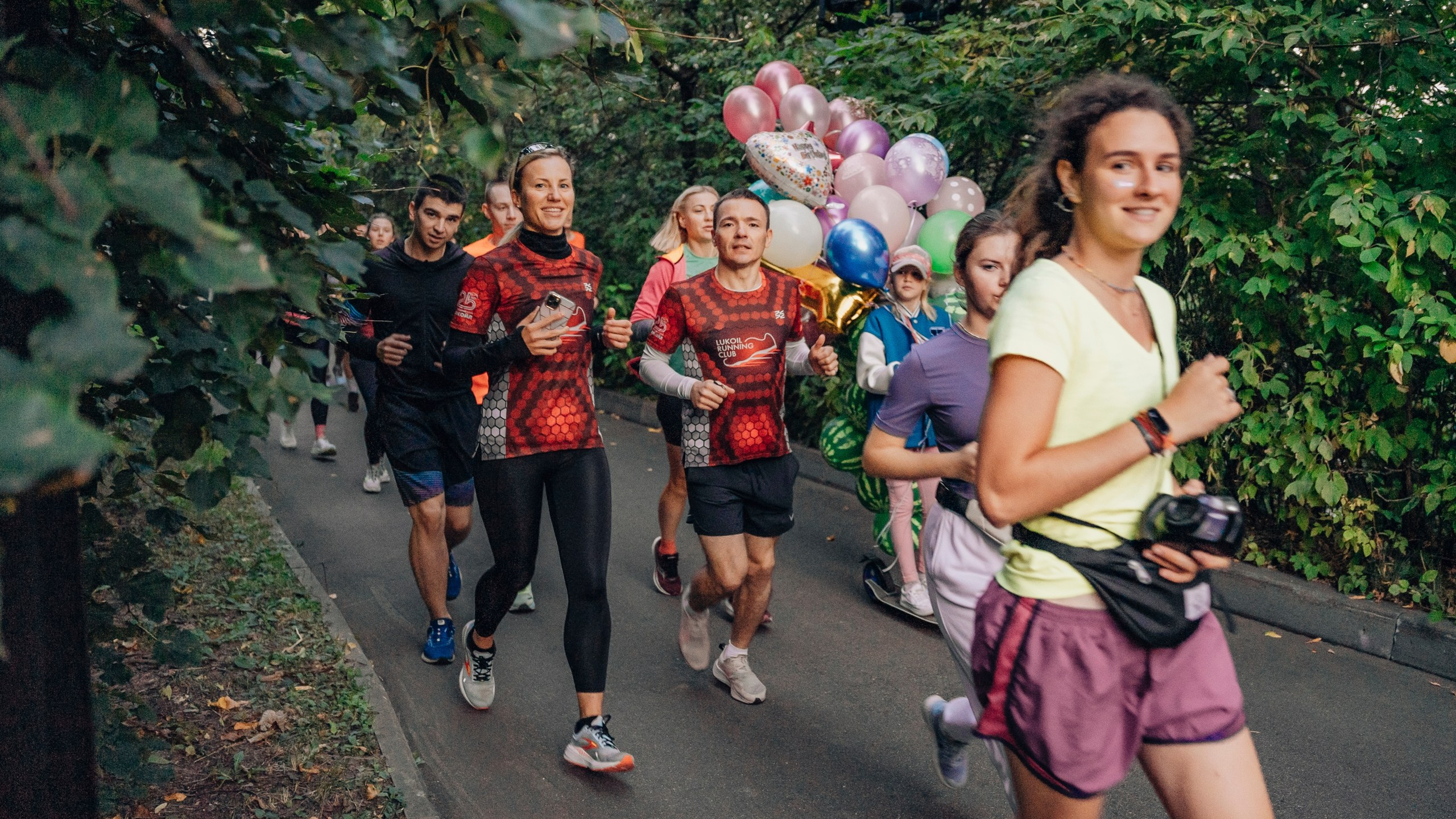 Пробежка RunForSun. Контент-фотограф в Москве Тима Забабурин