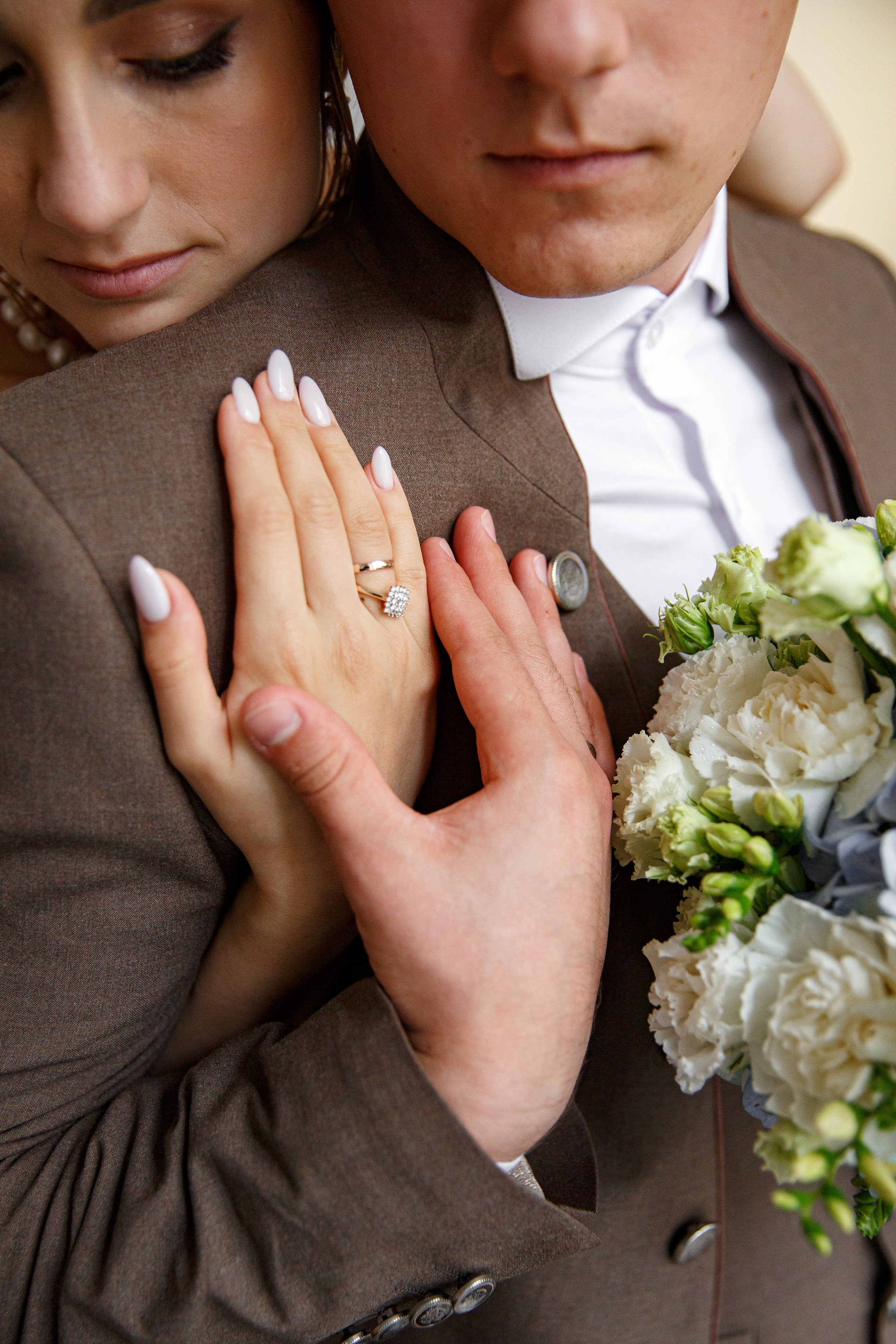 Свадебная фотосессия в городе и в фотостудии. Свадебный фотограф Москва и МО Сергей Киржаев