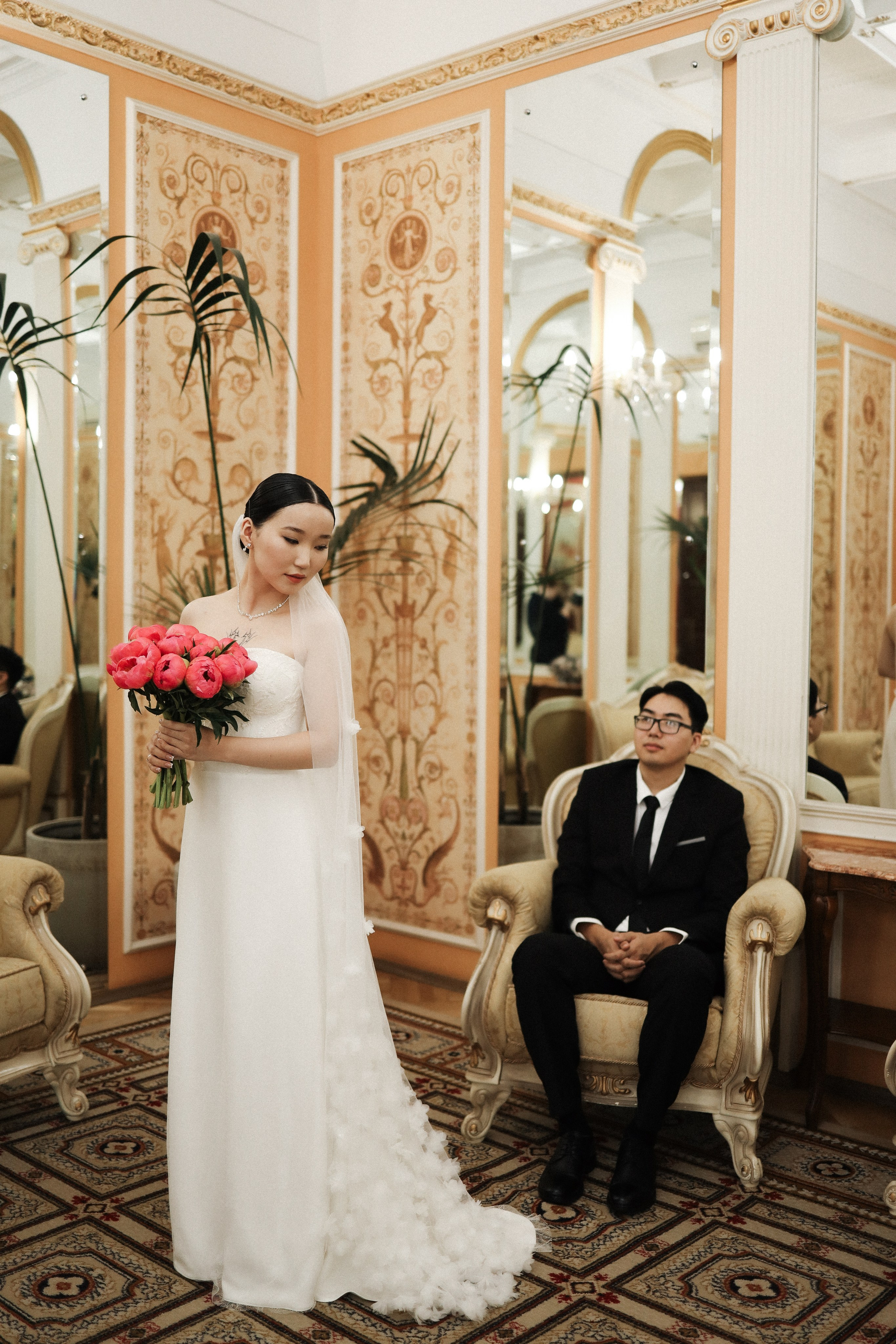 Д. + Т. Грибоедовский ЗАГС, прогулка по центру. Семейный и lovestory фотограф в Москве Светлана Коняхина