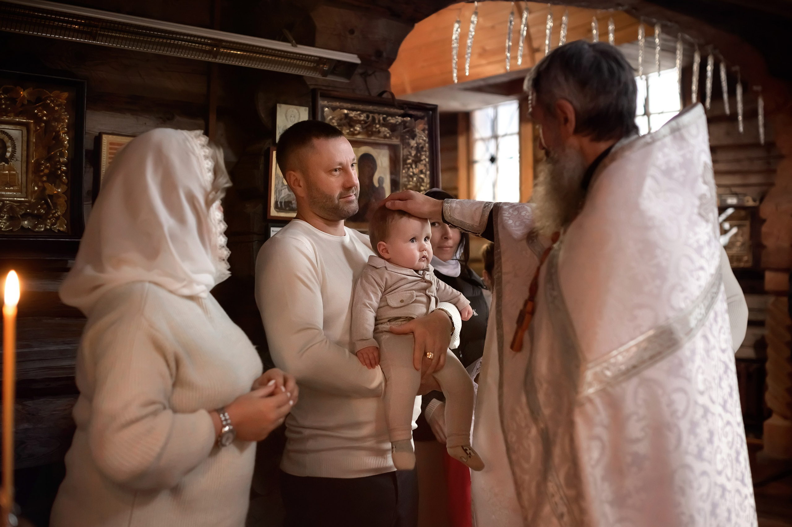 Церковь Воскресения Христова в Суйде. Фотограф на Крещение в Санкт-Петербурге