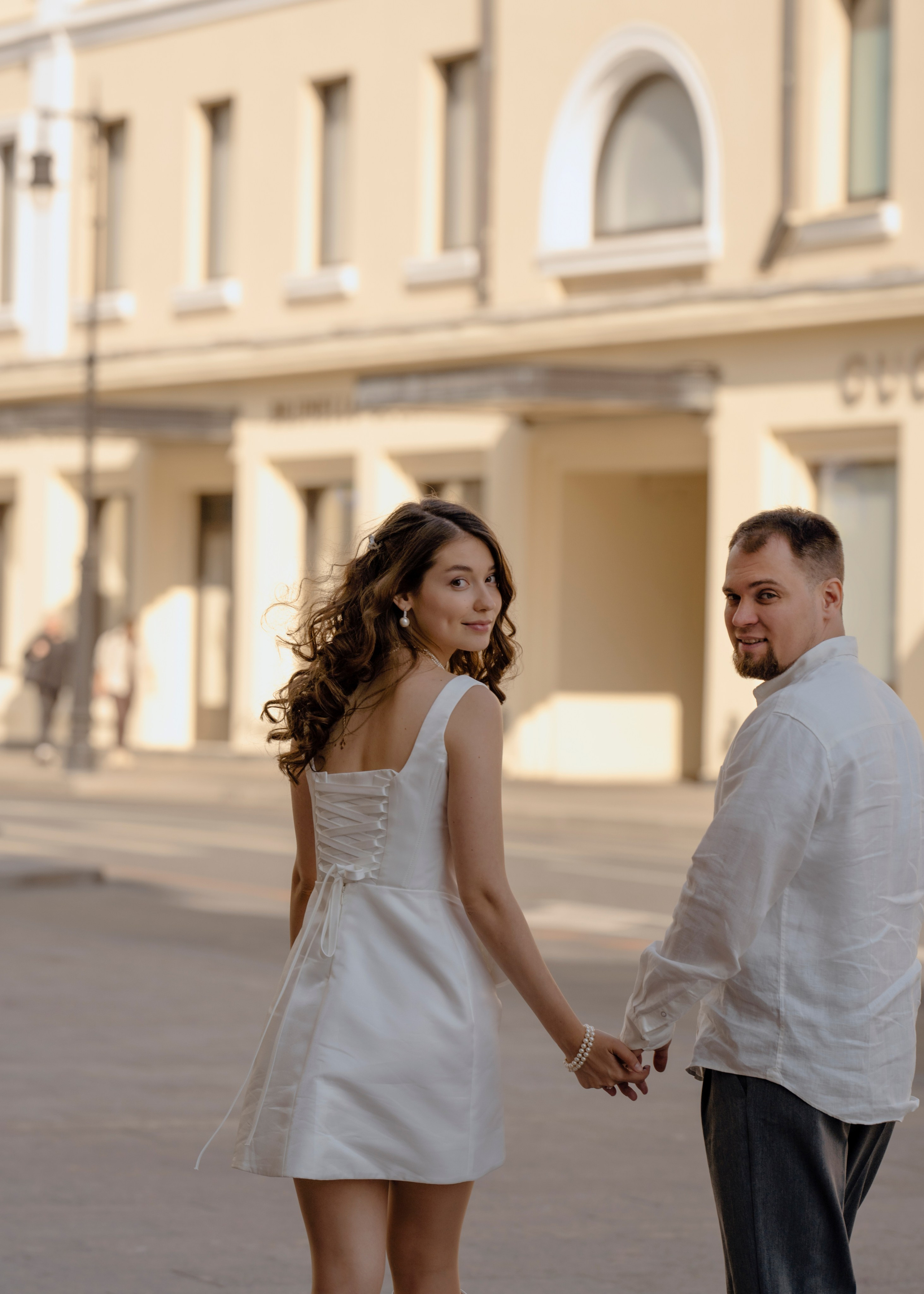 Прогулка молодожёнов. Портретный фотограф в Смоленске и Москве Мария Громова