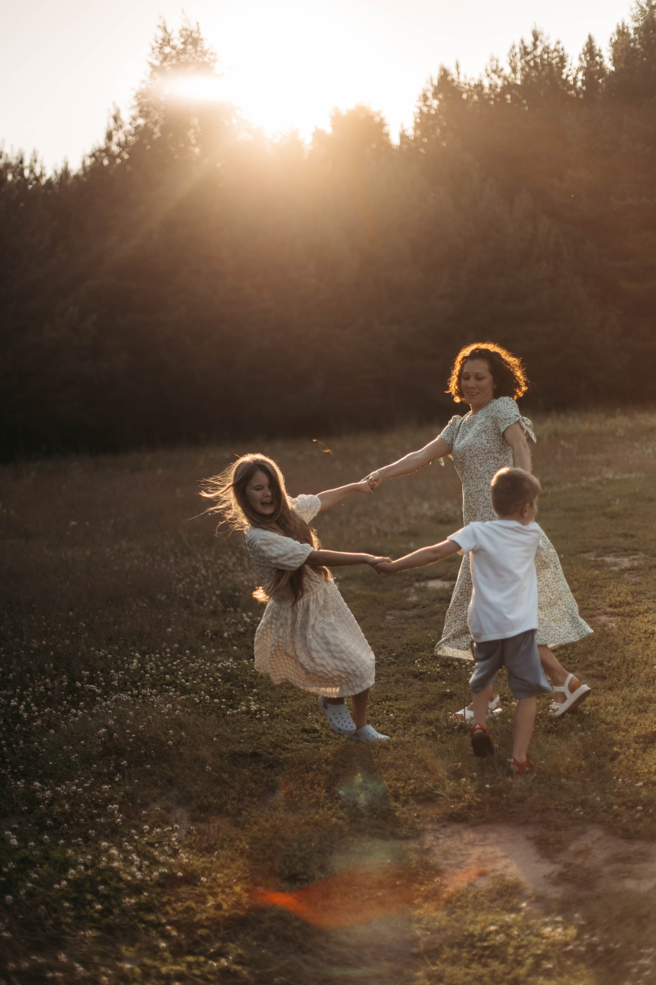 Оля, Дагни и Рорк. Семейный фотограф Москва Ирина Малышева