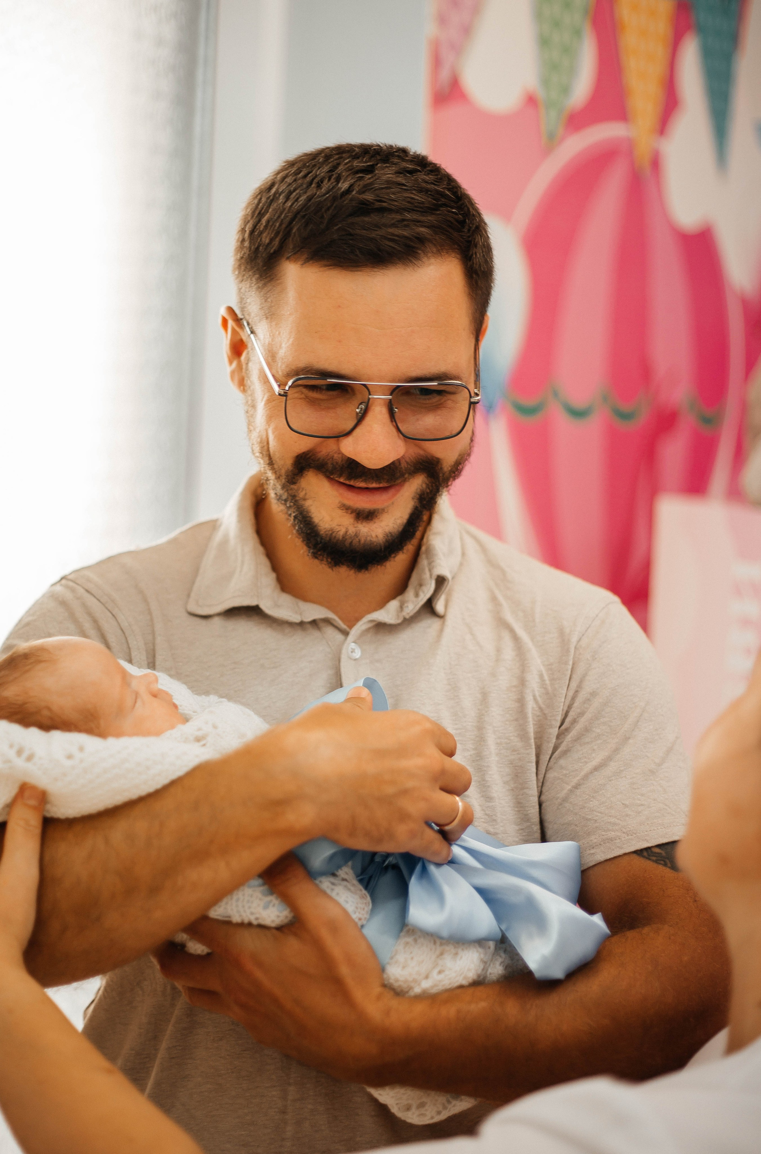 Выписка из роддома. Фотограф Алина Галатова в Краснодаре
