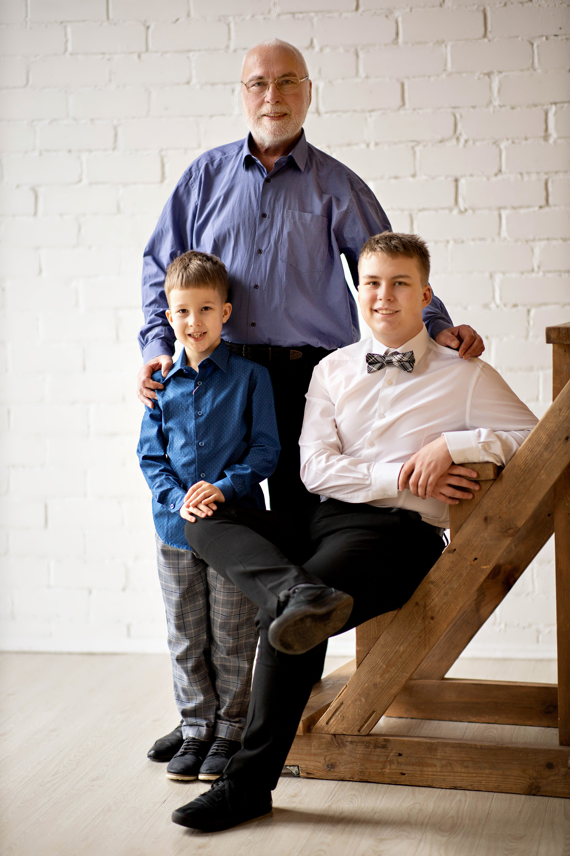 Новогодняя съёмка всей семьи. Детский и семейный фотограф в Твери Ольга Крестьянинова