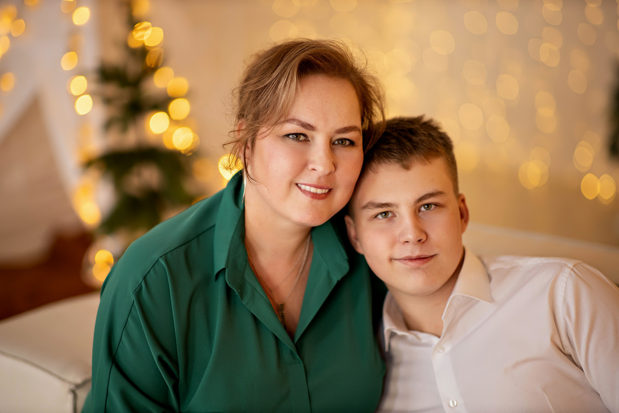 Новогодняя съёмка всей семьи. Детский и семейный фотограф в Твери Ольга Крестьянинова