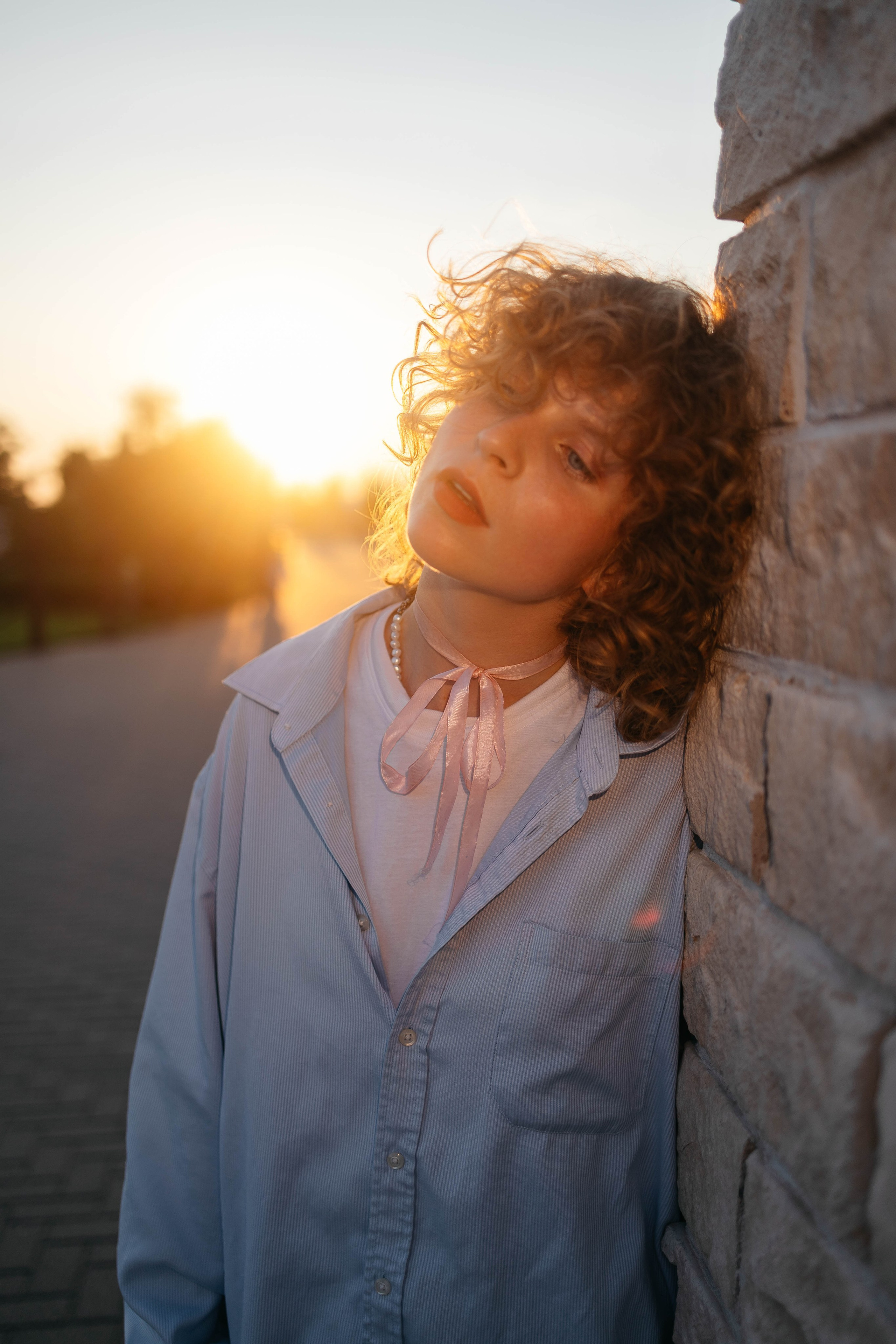 Лиза в Завидово. Закат. Фотограф в Твери Лагодная Яна