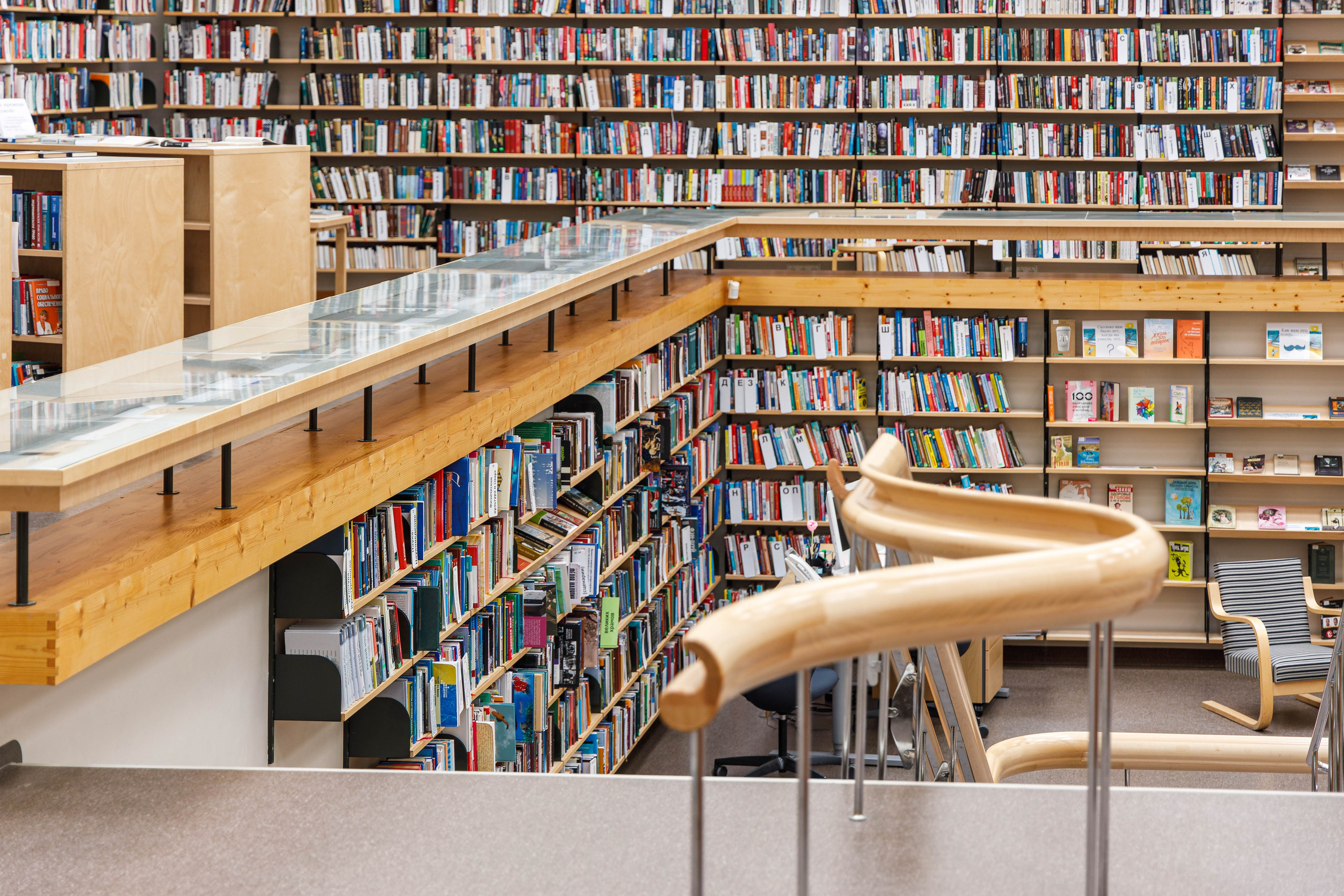 Центральная городская библиотека Алвара Аалто в Выборге. Фотограф Балаев Михаил