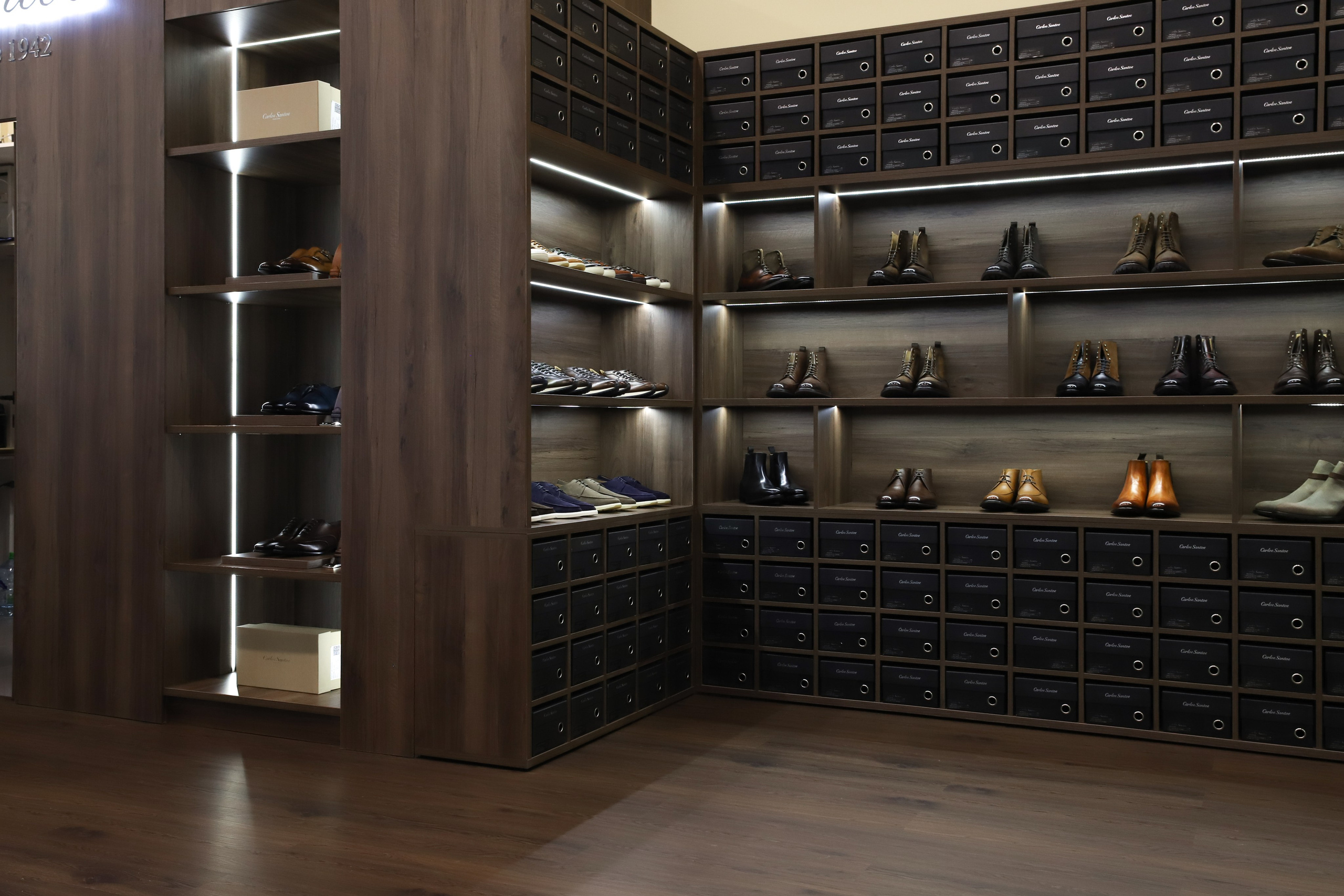 Магазин мужской обуви. Интерьерный фотограф в Санкт-Петербурге Ксения Сорокина