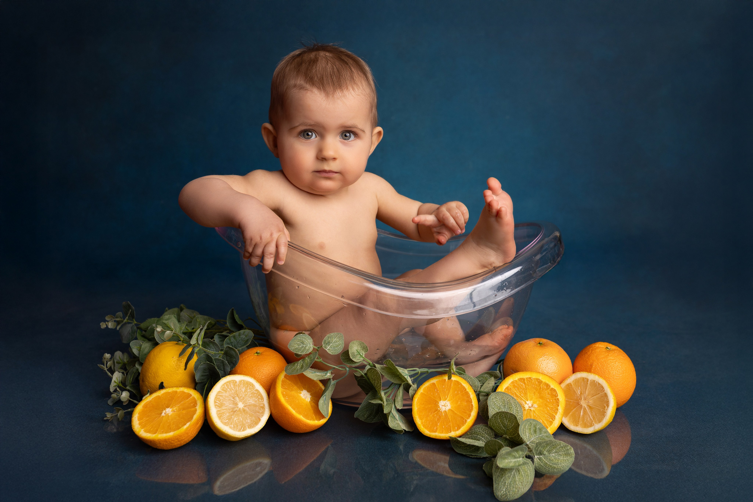 1 годик. Фотограф новорождённых в Москве Светлана Юхновец