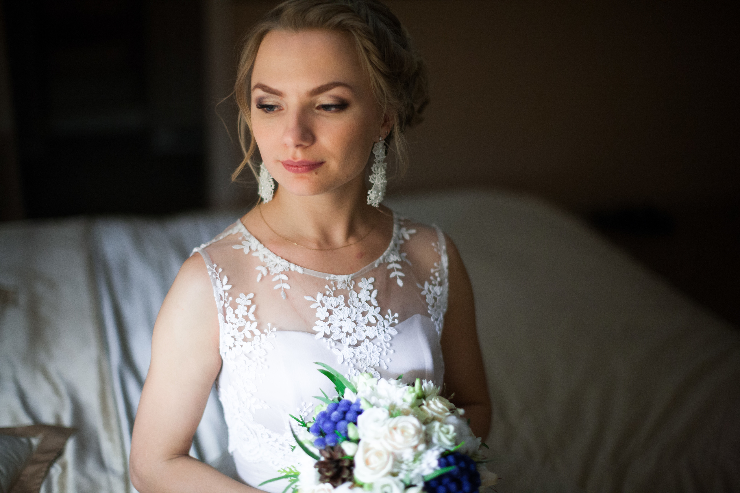 Нежная свадьба в декабре. Олег Сверчков | Свадебный фотограф Вологда